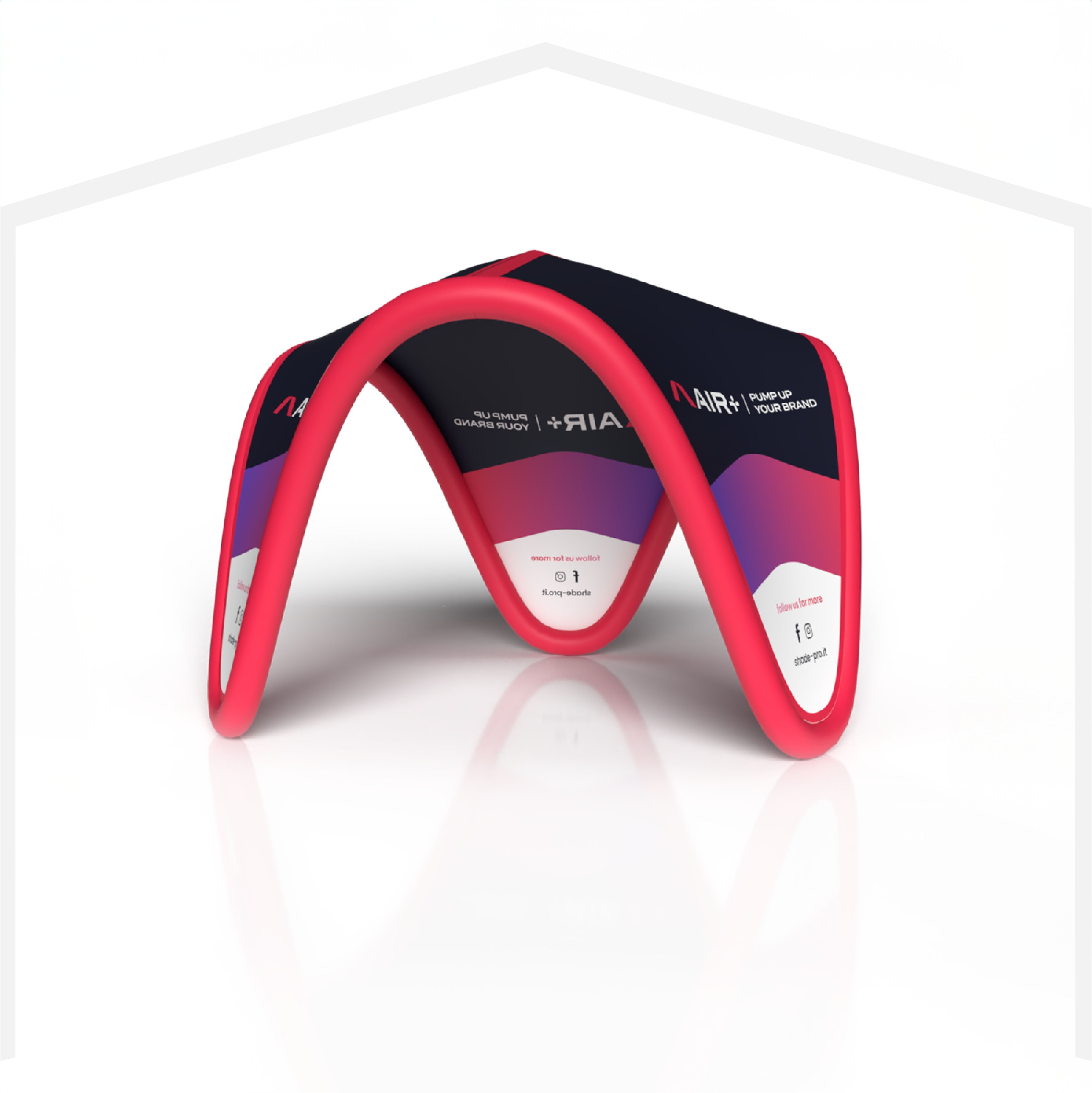 Gazebo gonfiabili personalizzati