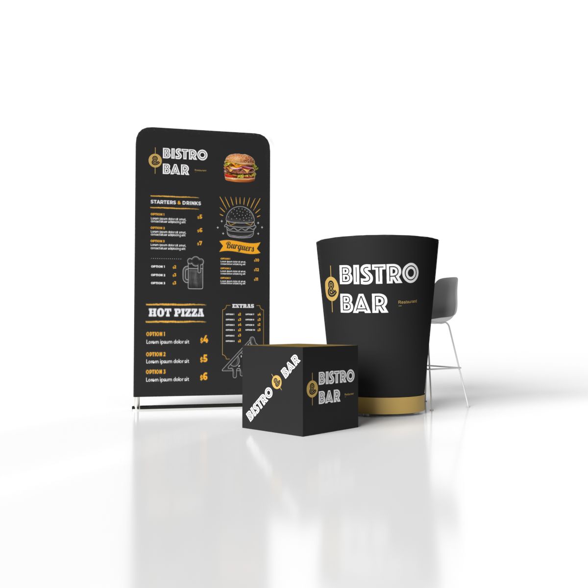 Display Ristorazione personalizzati