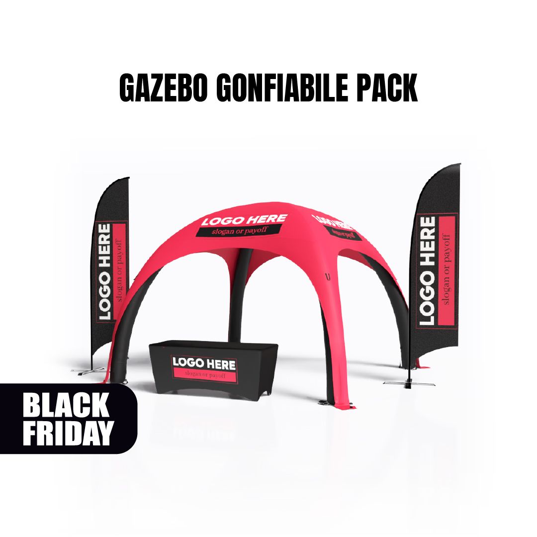 Gazebo Gonfiabile Event Pack – Black Friday Edition
