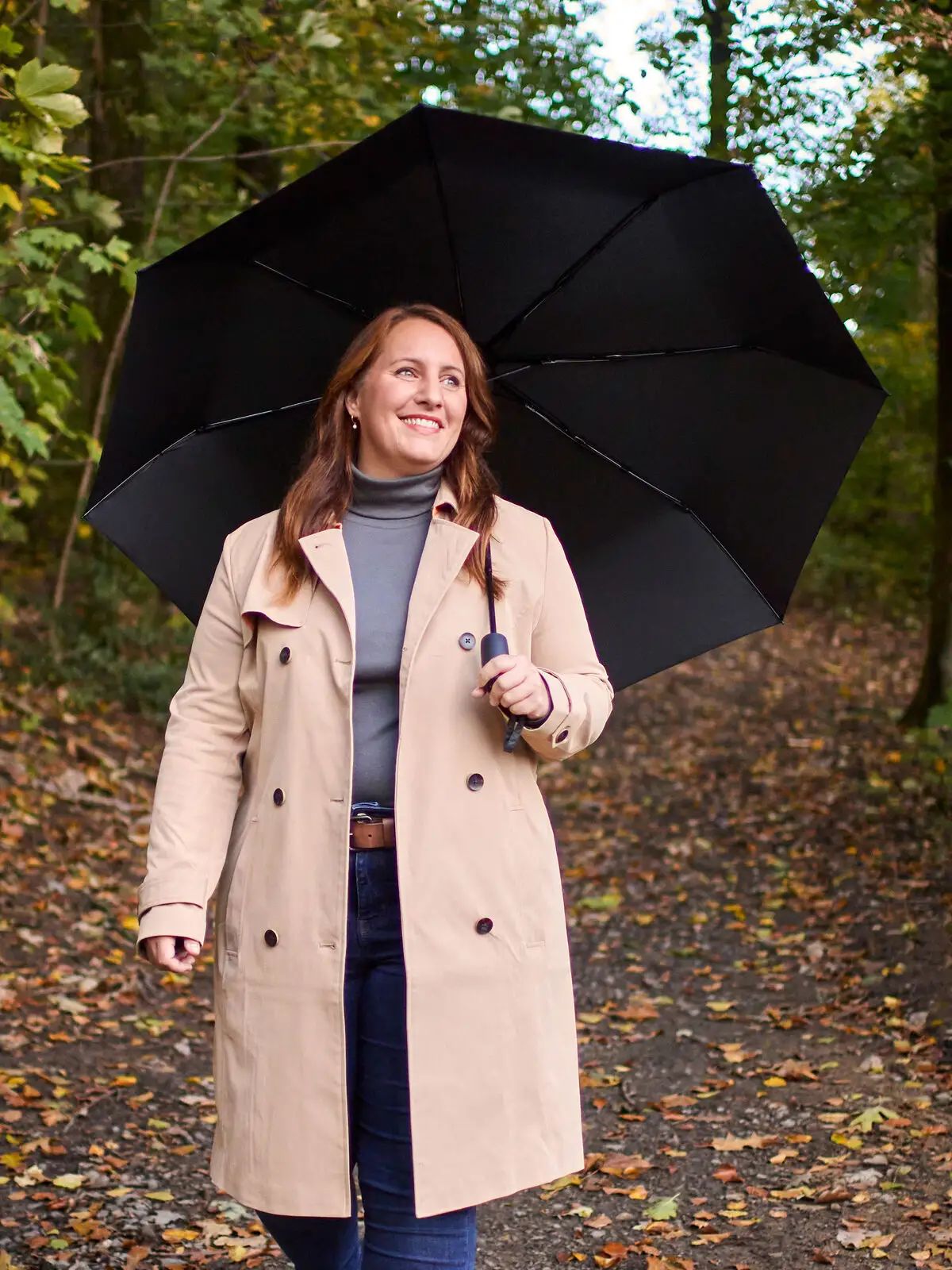 TARE FARE® BlackShield Case Edition pocket umbrella - Fare