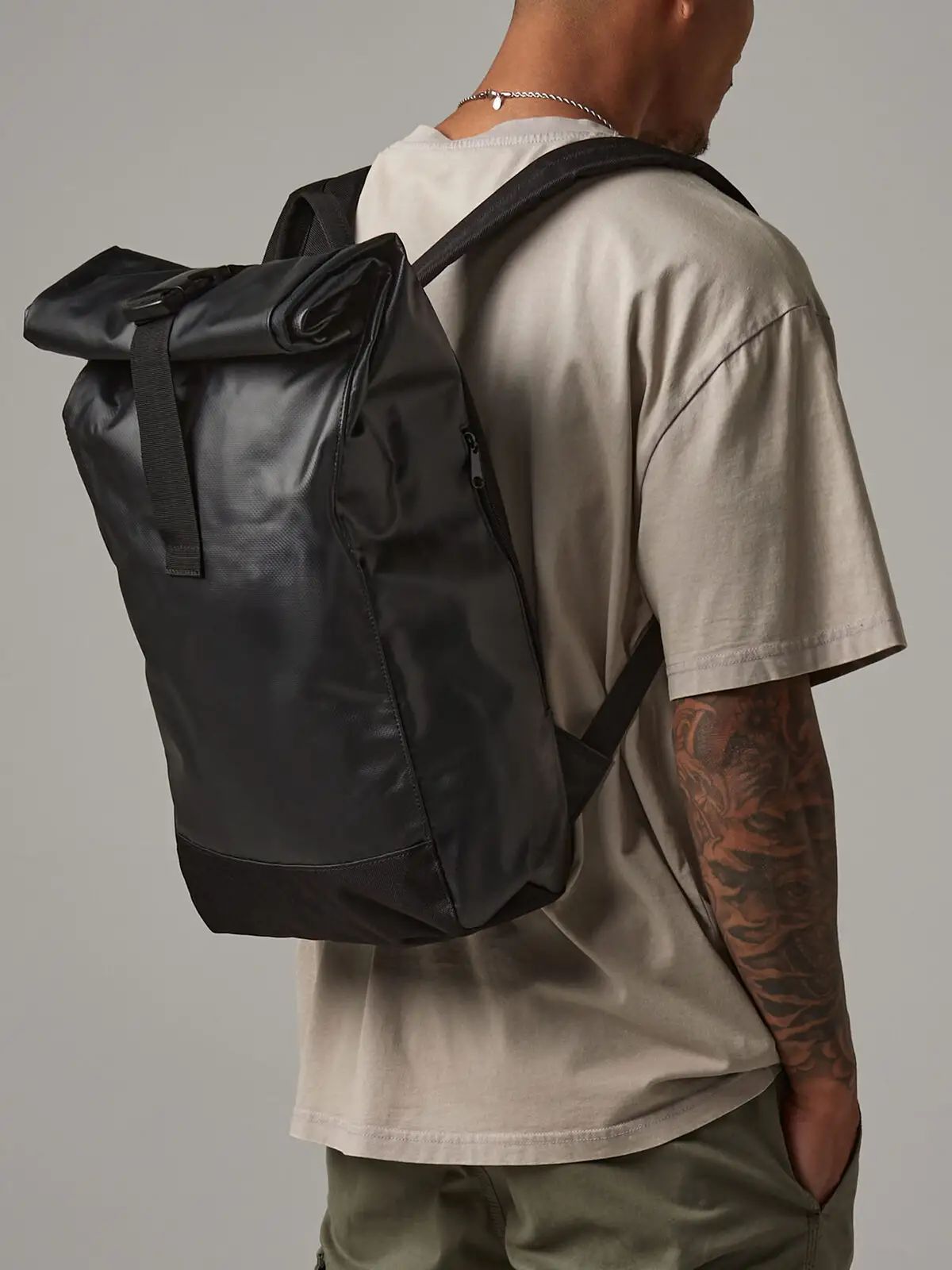 Tarp Roll-Top Backpack - Bag Base