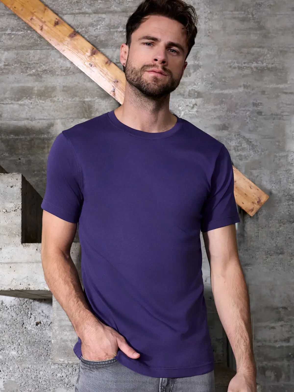 Men's T-shirt 1:1 Rib - Daiber