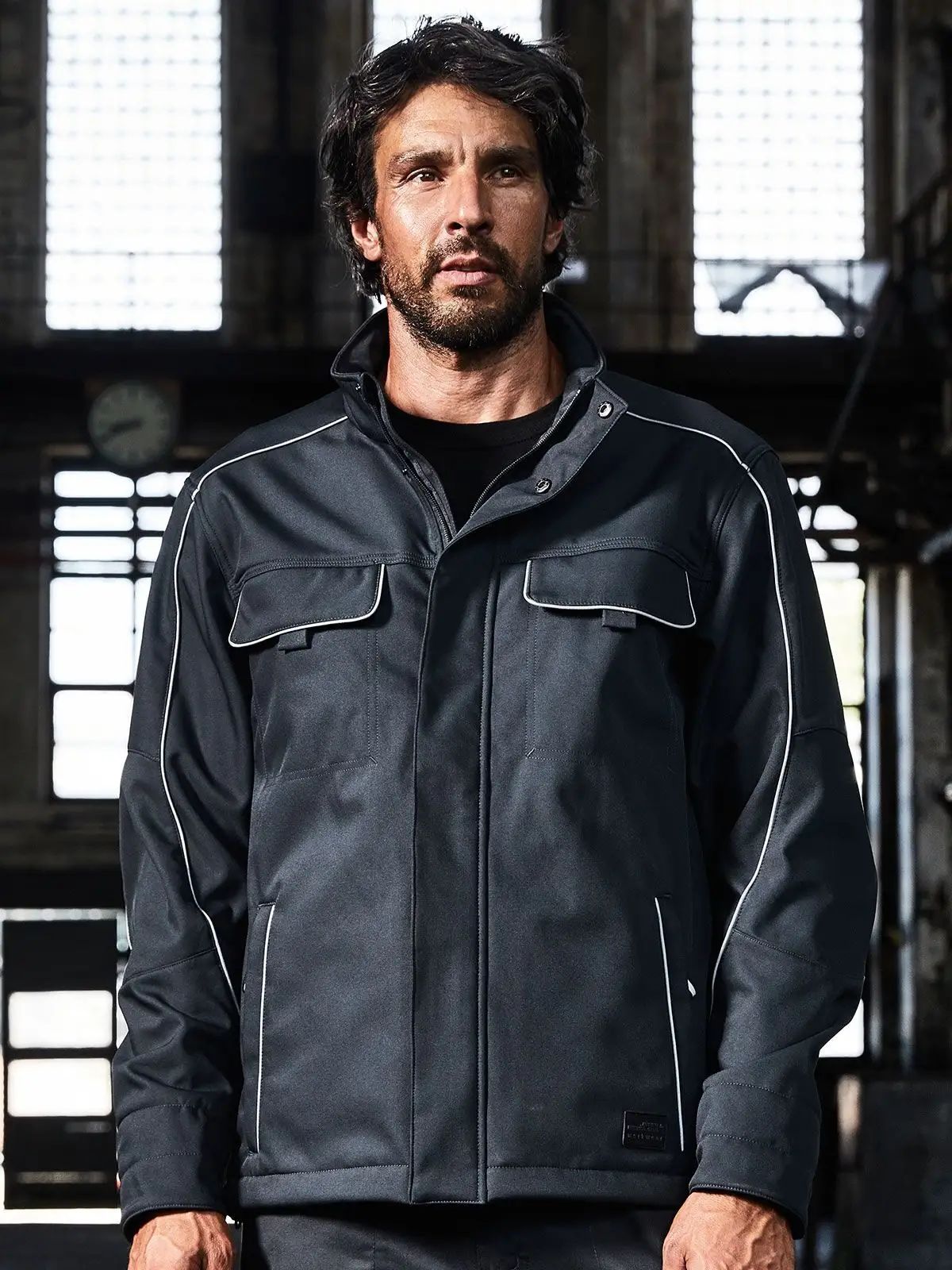 Workwear Softshell Jacket - Solid - James & Nicholson
