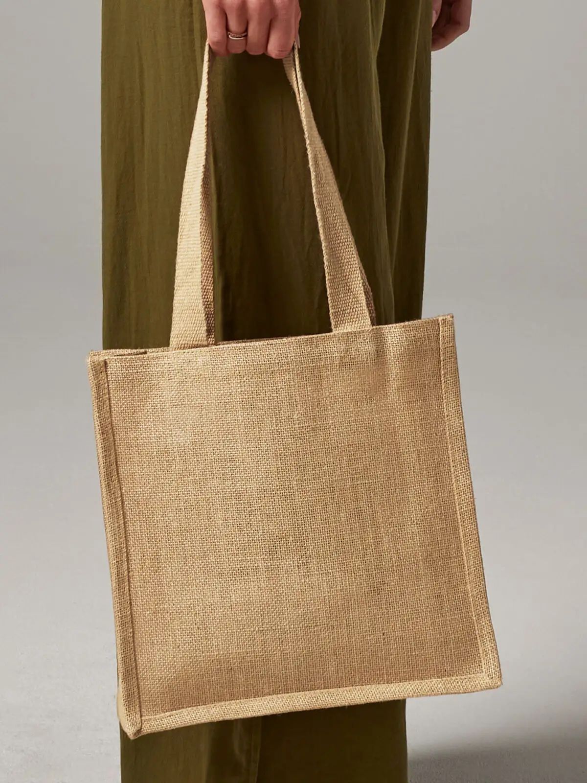 Jute Compact Tote - Westford Mill