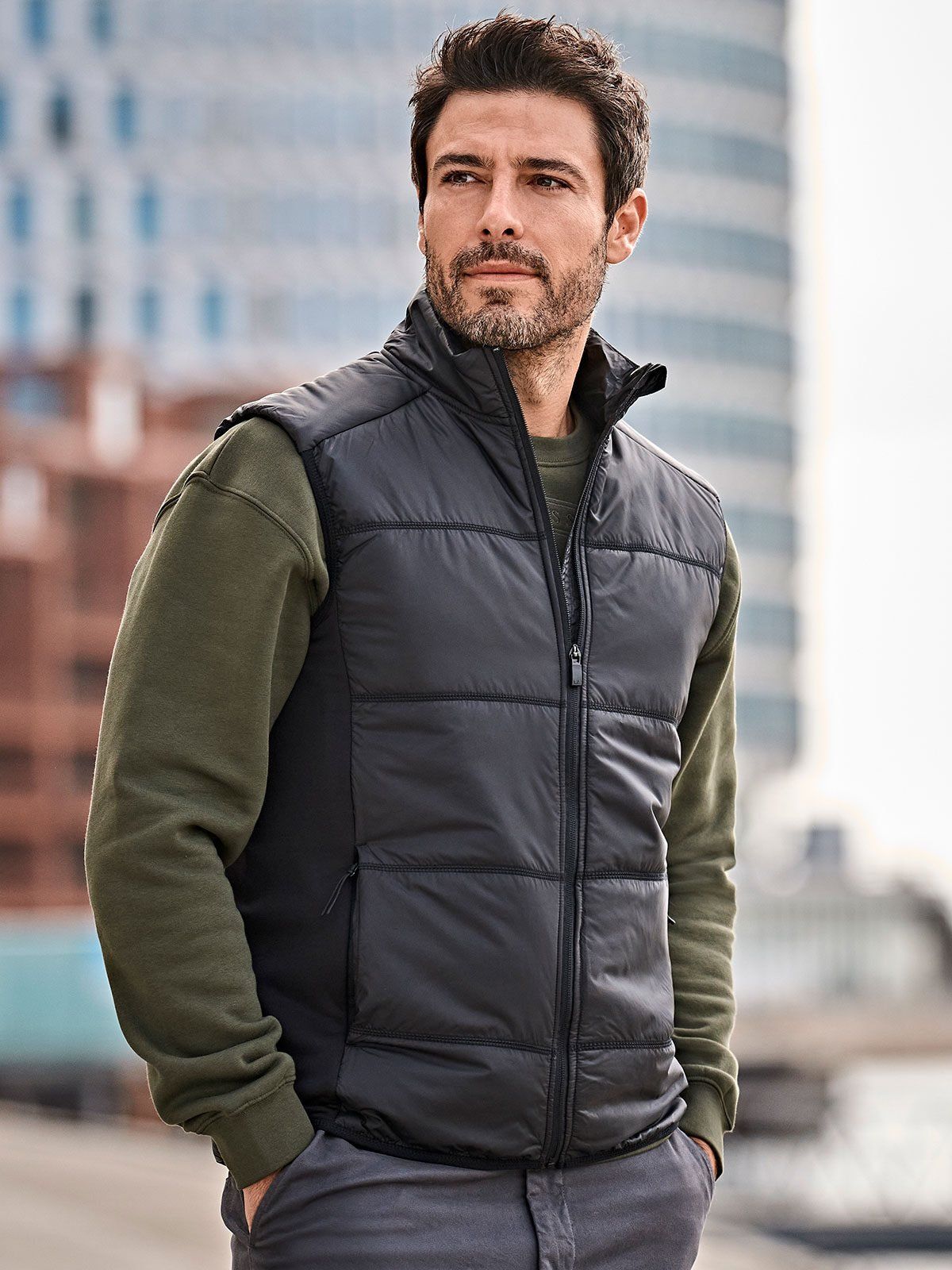 Hybrid-Stretch Bodywarmer - Tee Jays