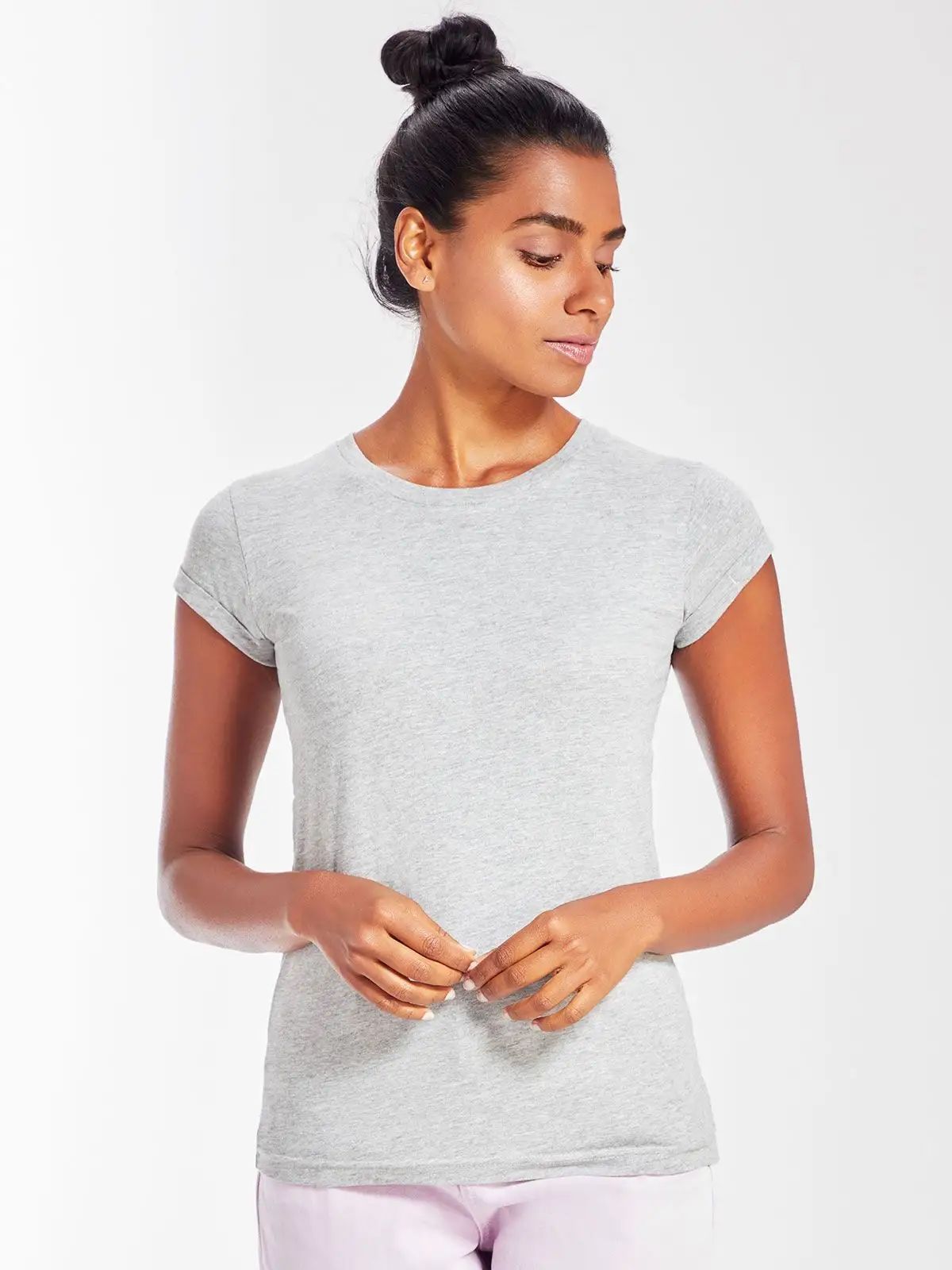 Women's Roll Sleeve T - Mantis