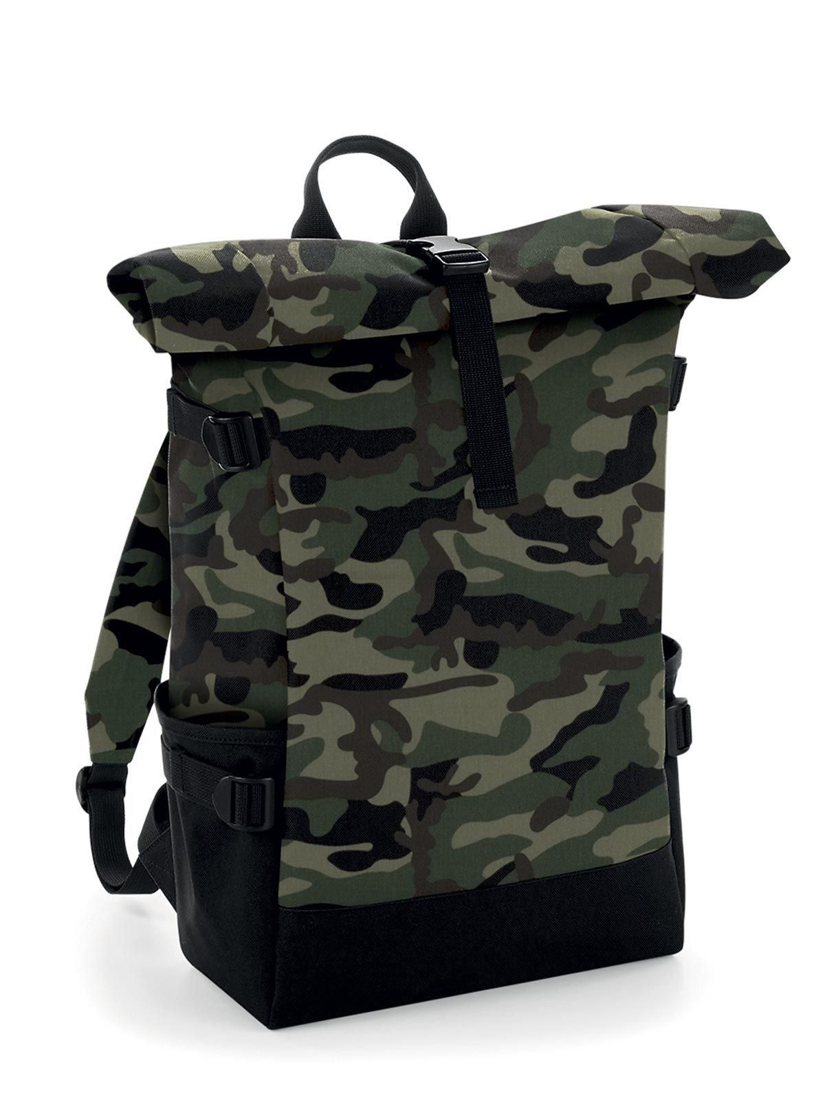 Block Roll-Top Backpack - Bag Base