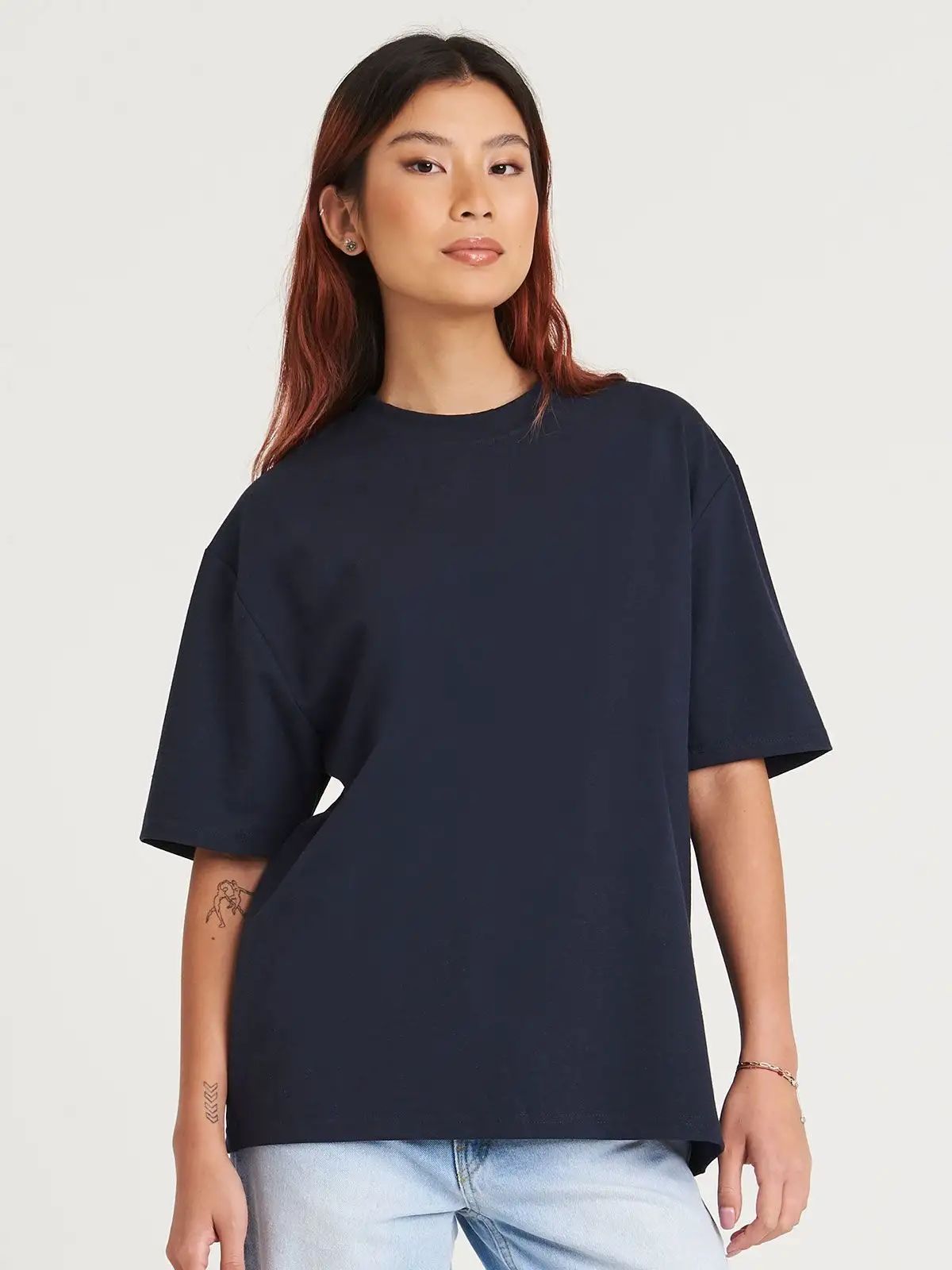 T-shirt oversize in cotone riciclato - Ecologie by AWDis