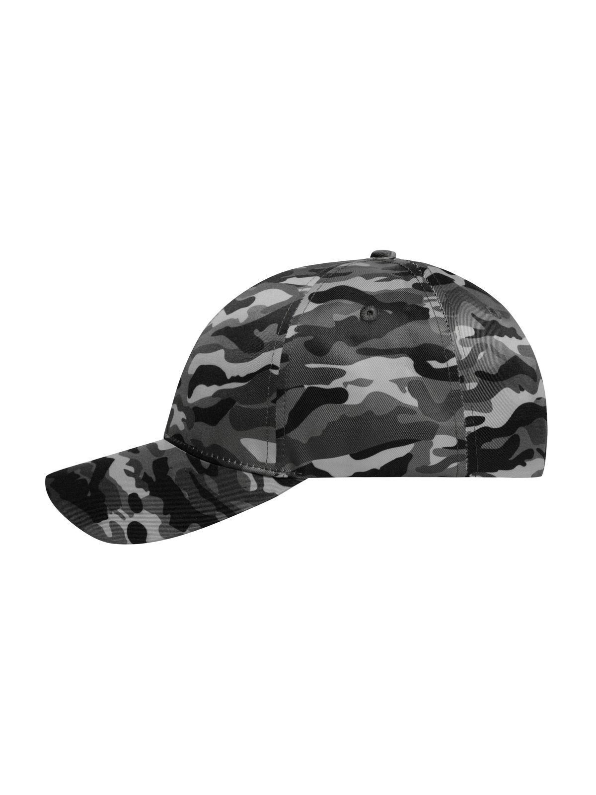 6 Panel Camouflage Cap - Daiber