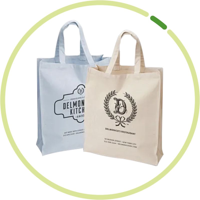 Shoppers in carta e in tessuto