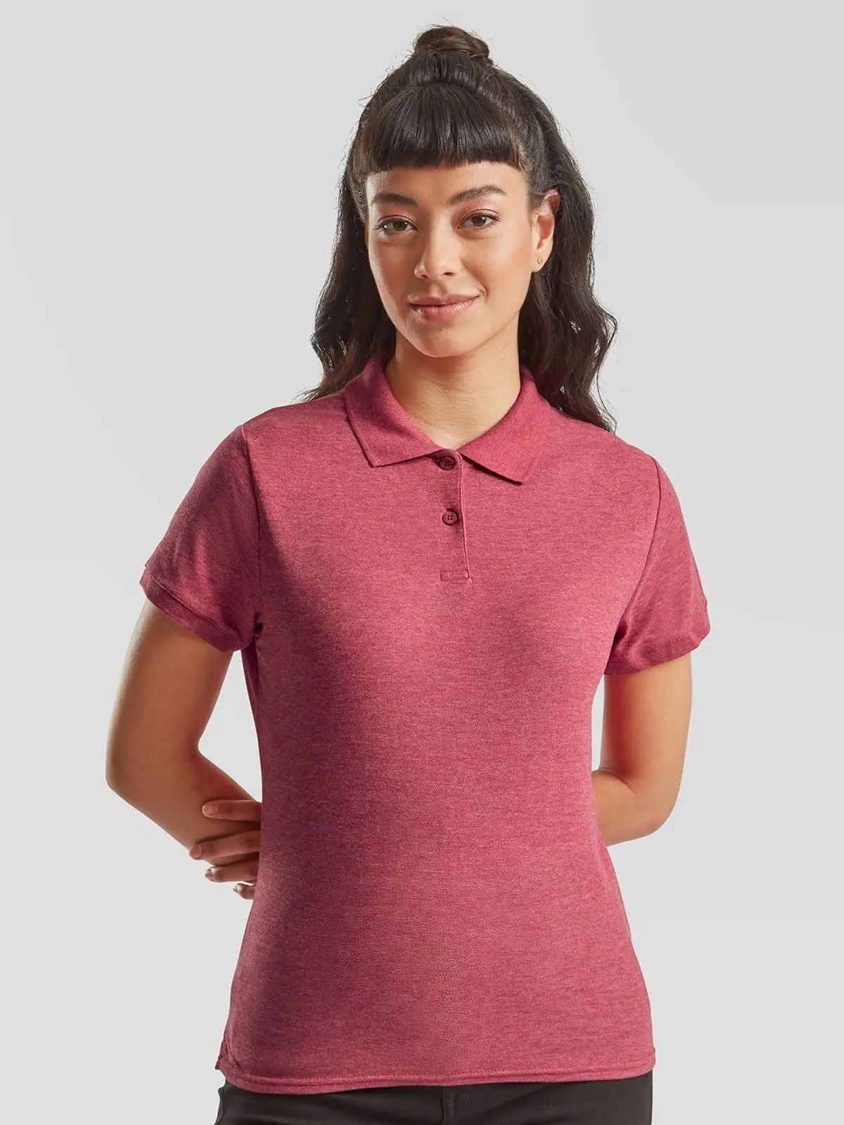 Ladies 65/35 Polo - Fruit of the Loom