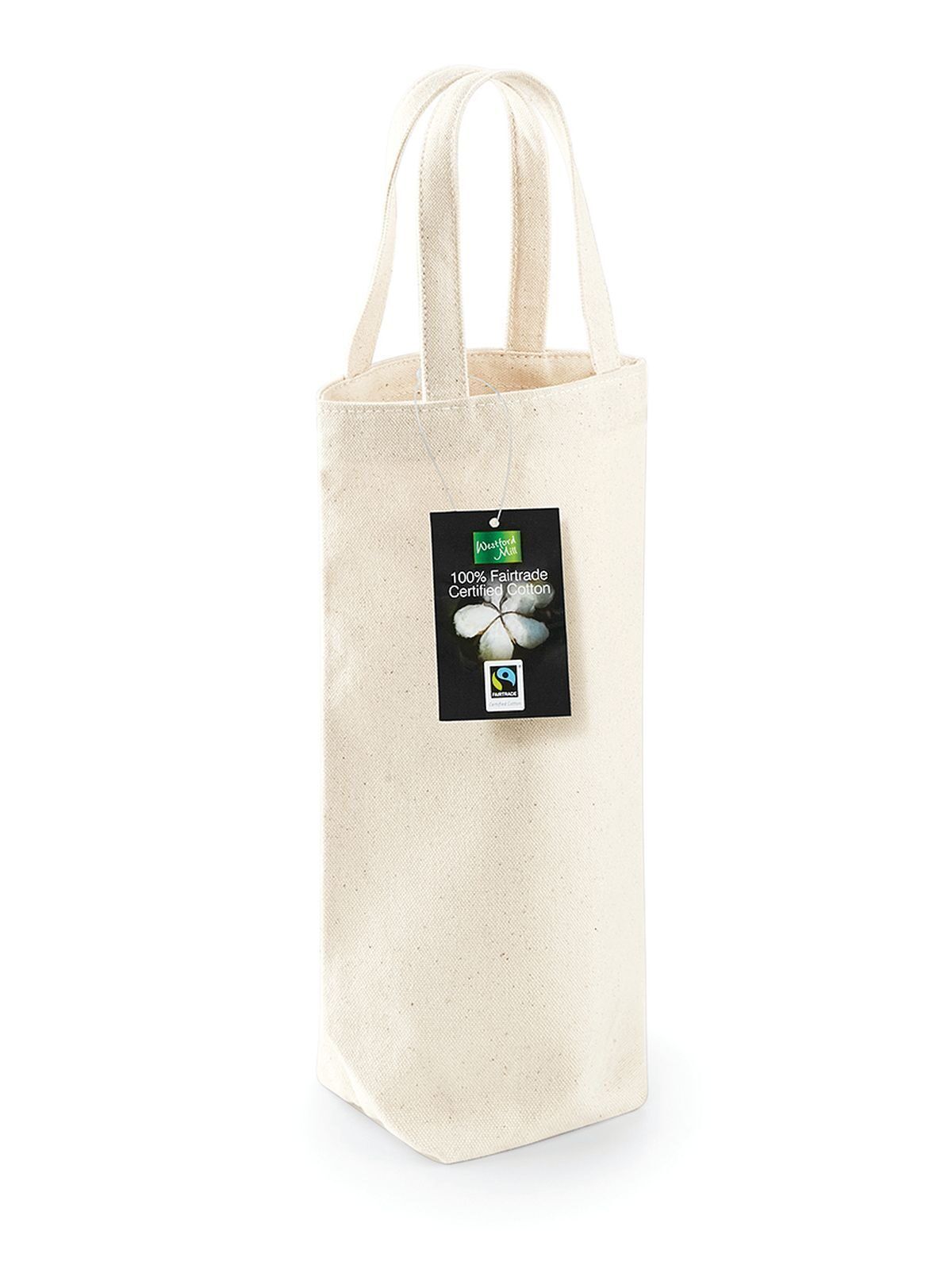 Fairtrade Cotton Bottle Bag - Westford Mill