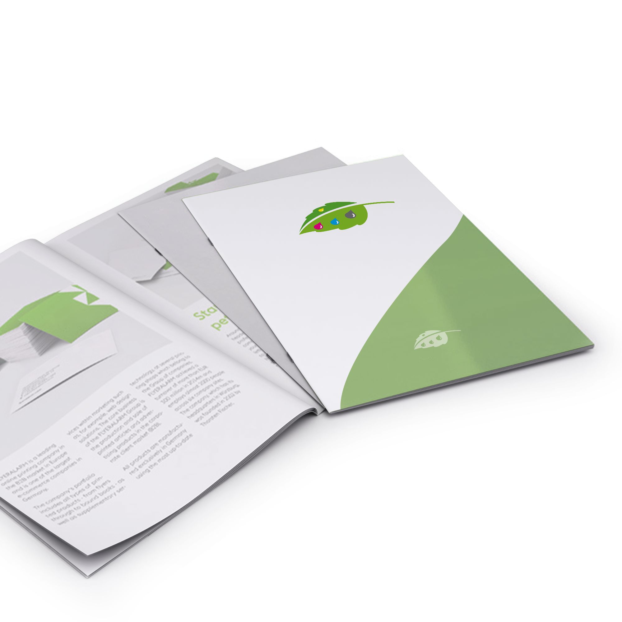 Riviste a punti metallici ecologiche