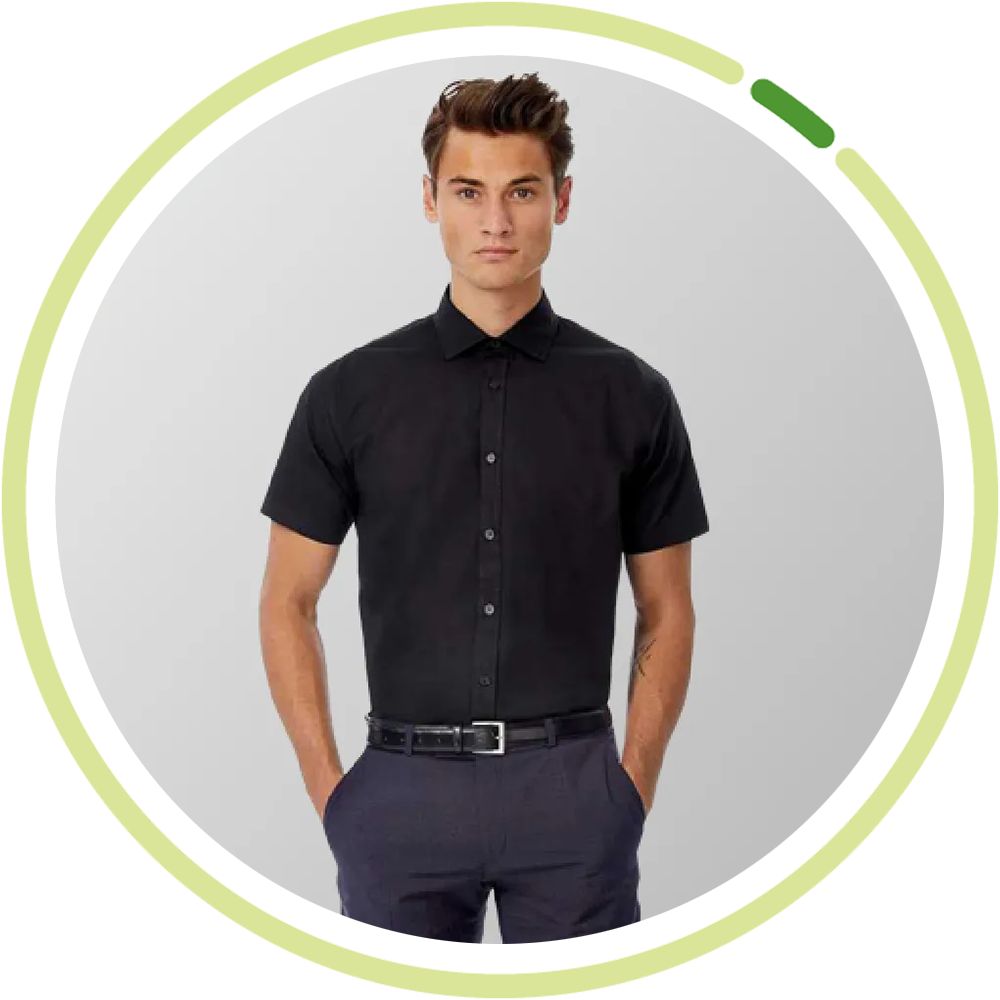 Camicie manica corta uomo