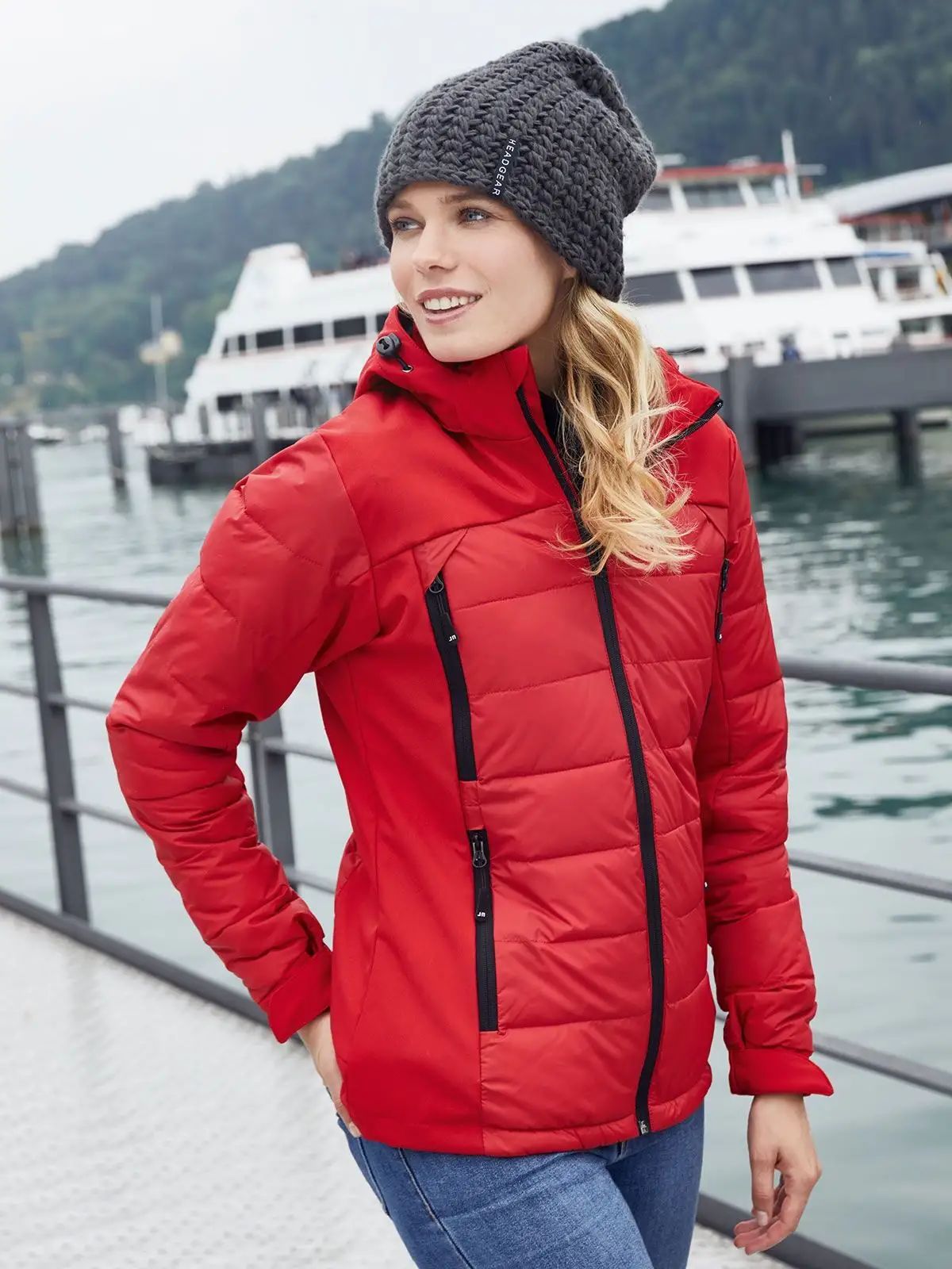 Ladies' Outdoor Hybrid Jacket - James & Nicholson