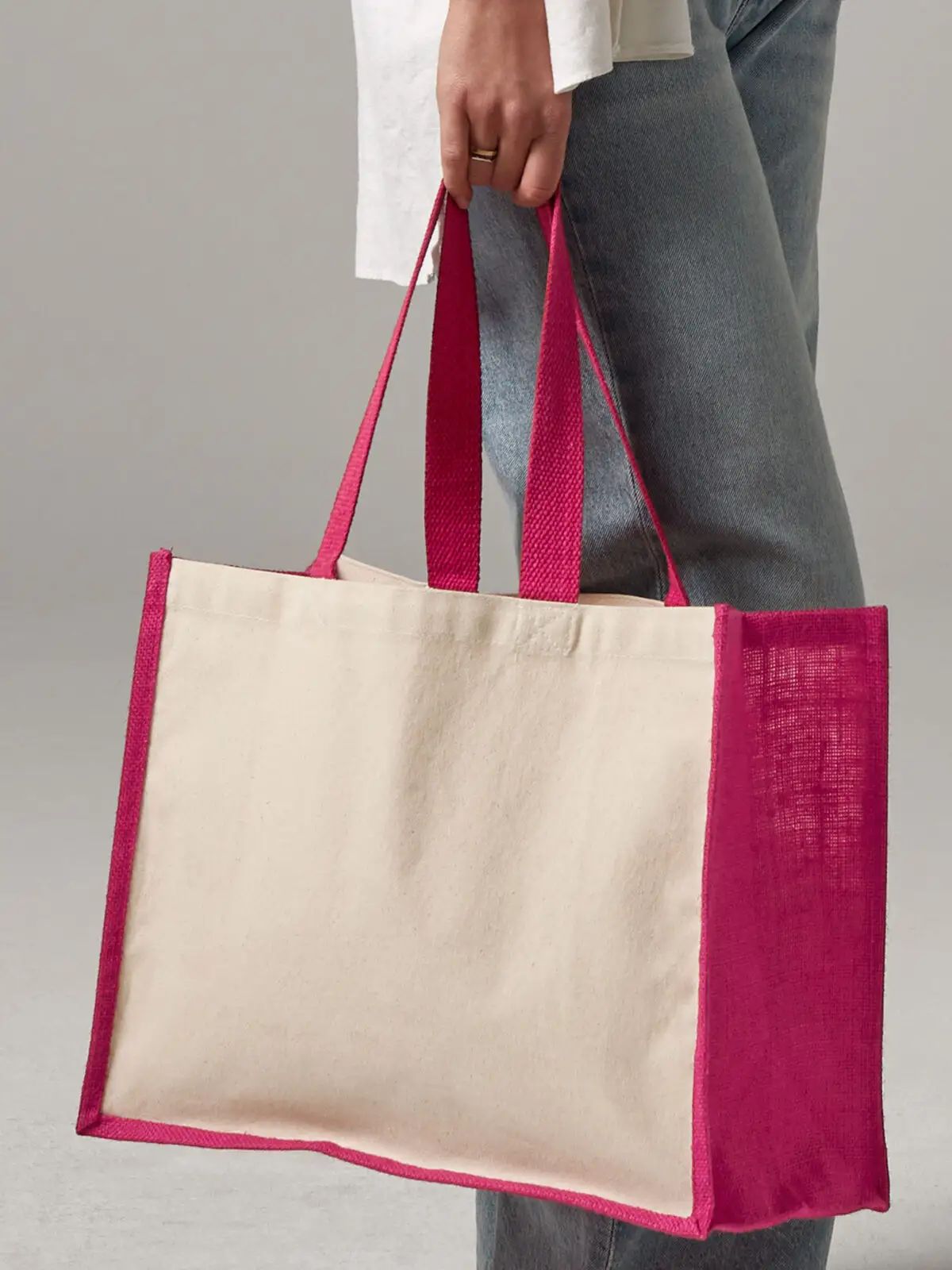 Printers Jute Classic Shopper - Westford Mill