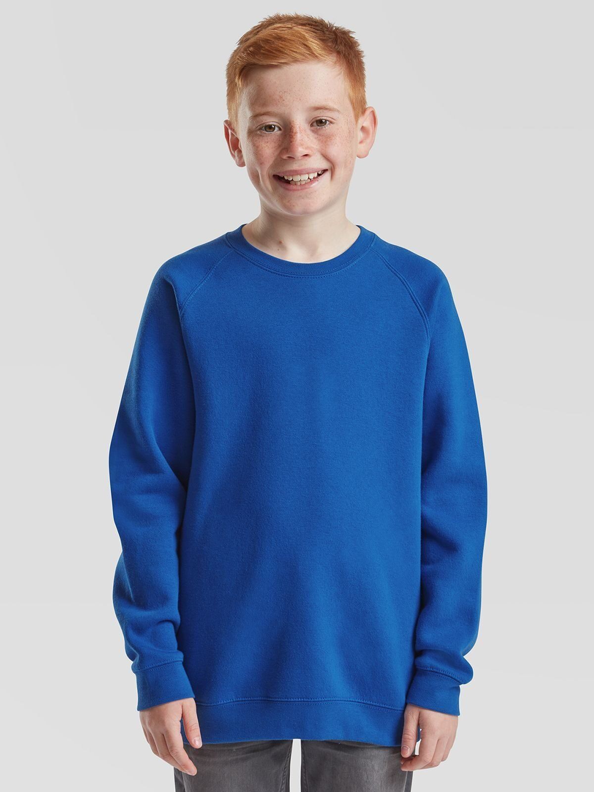 Kids Premium Raglan Sweat - Fruit of the Loom