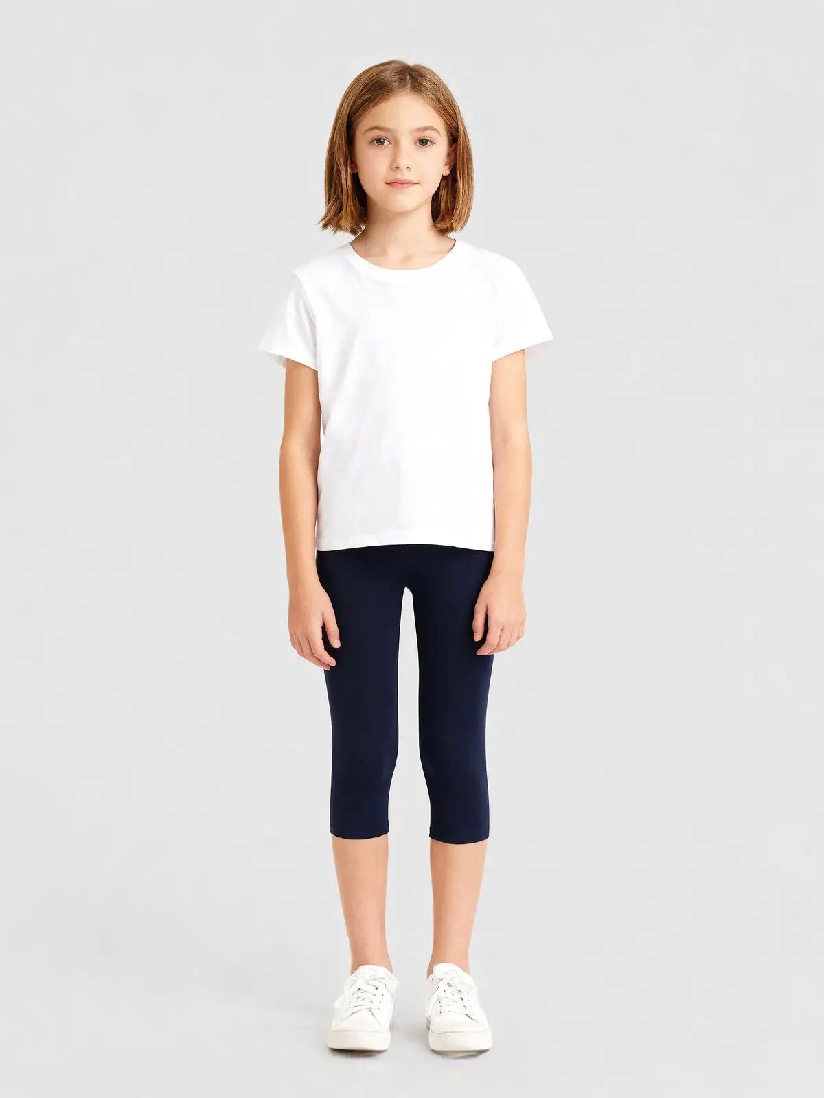 Leggins 3/4 bambina - Black Spider