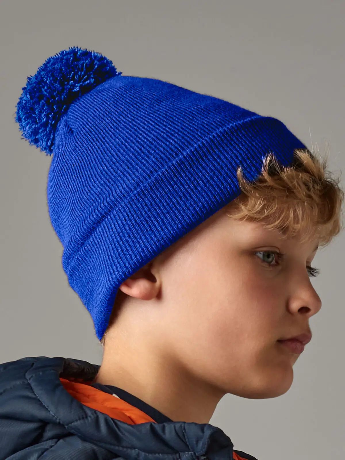 Junior Original Pom Pom Beanie - Beechfield