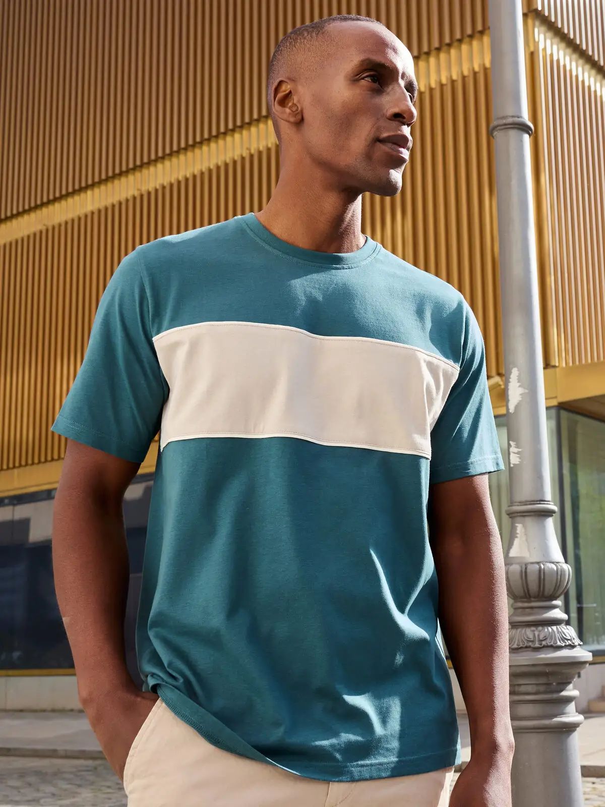 T-Shirt colour-block UNISEX - Daiber