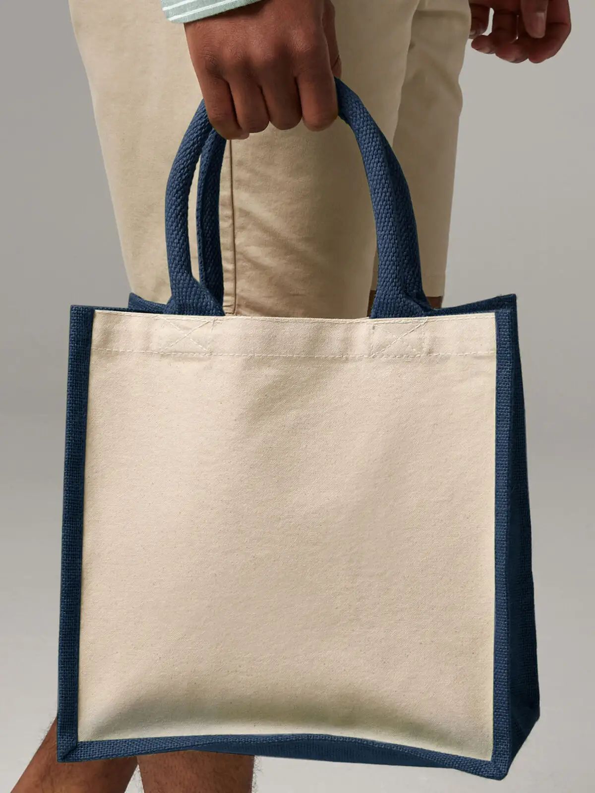 Printers Midi Jute Tote - Westford Mill