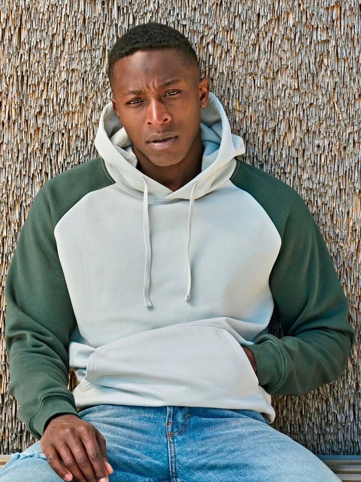 Urban Two-Tone Hooded Sweatshirt - Tee Jays