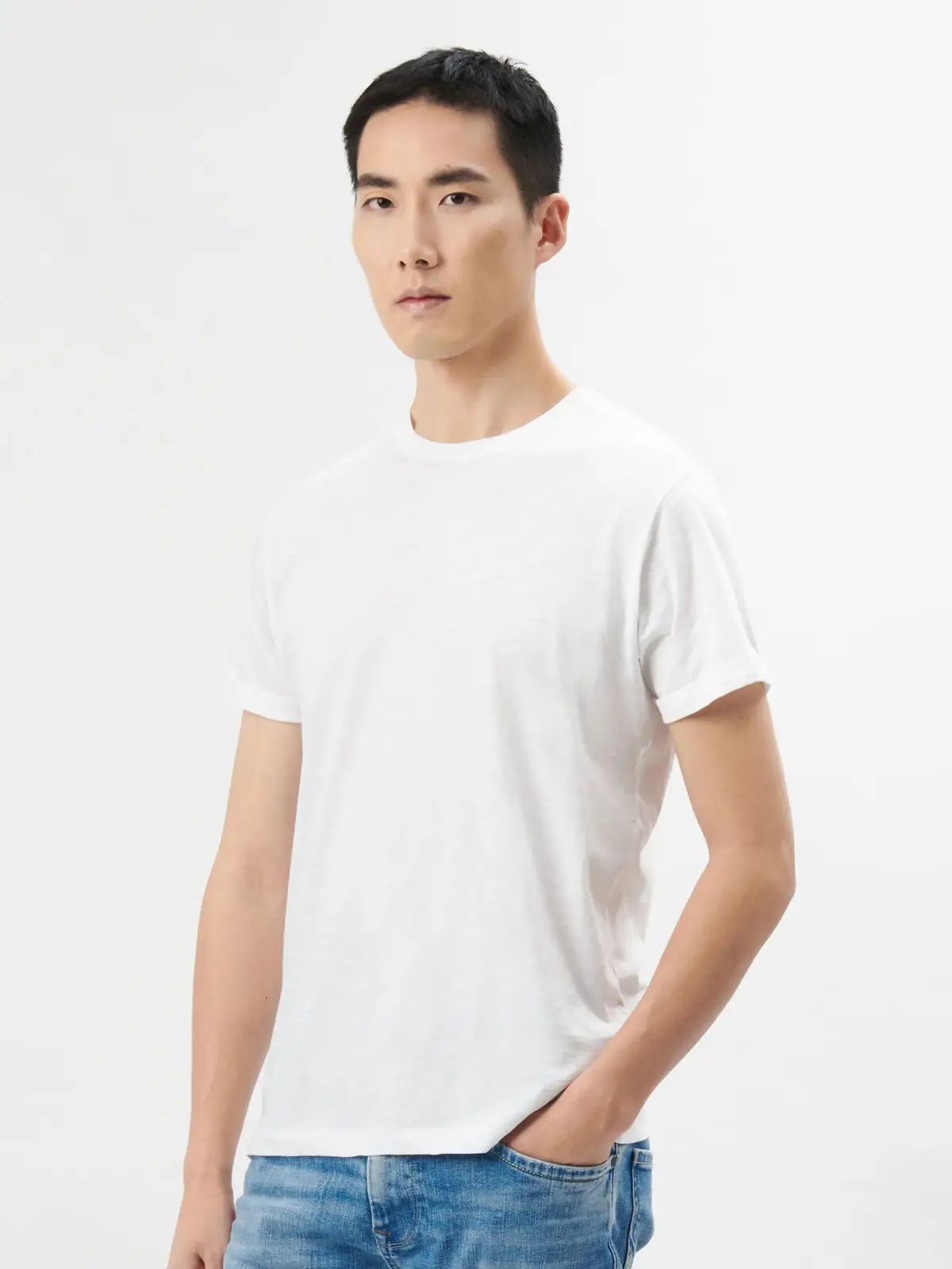 T-shirt Slub Uomo - Black Spider