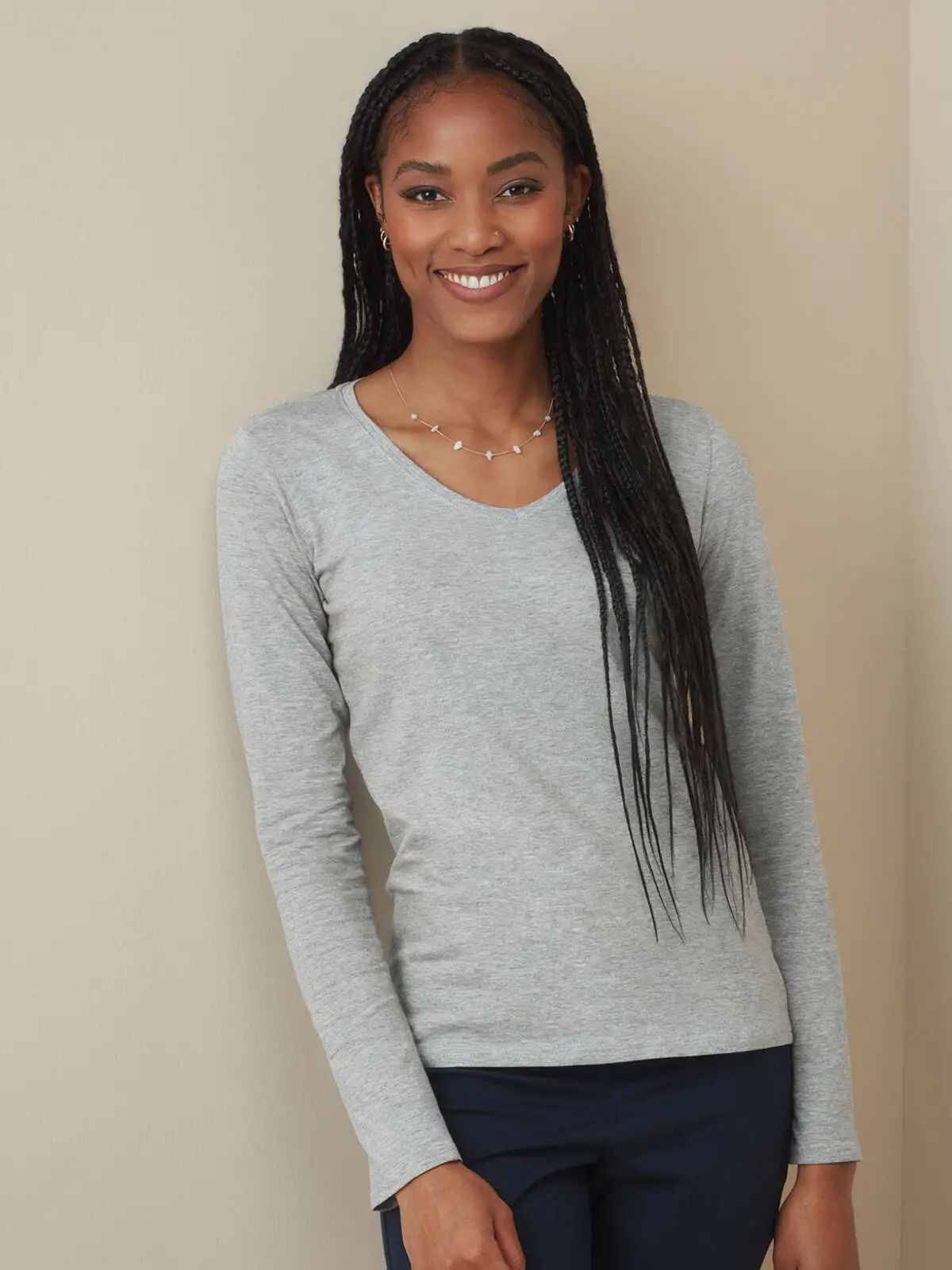 Claire V-Neck Long Sleeve - Stedman