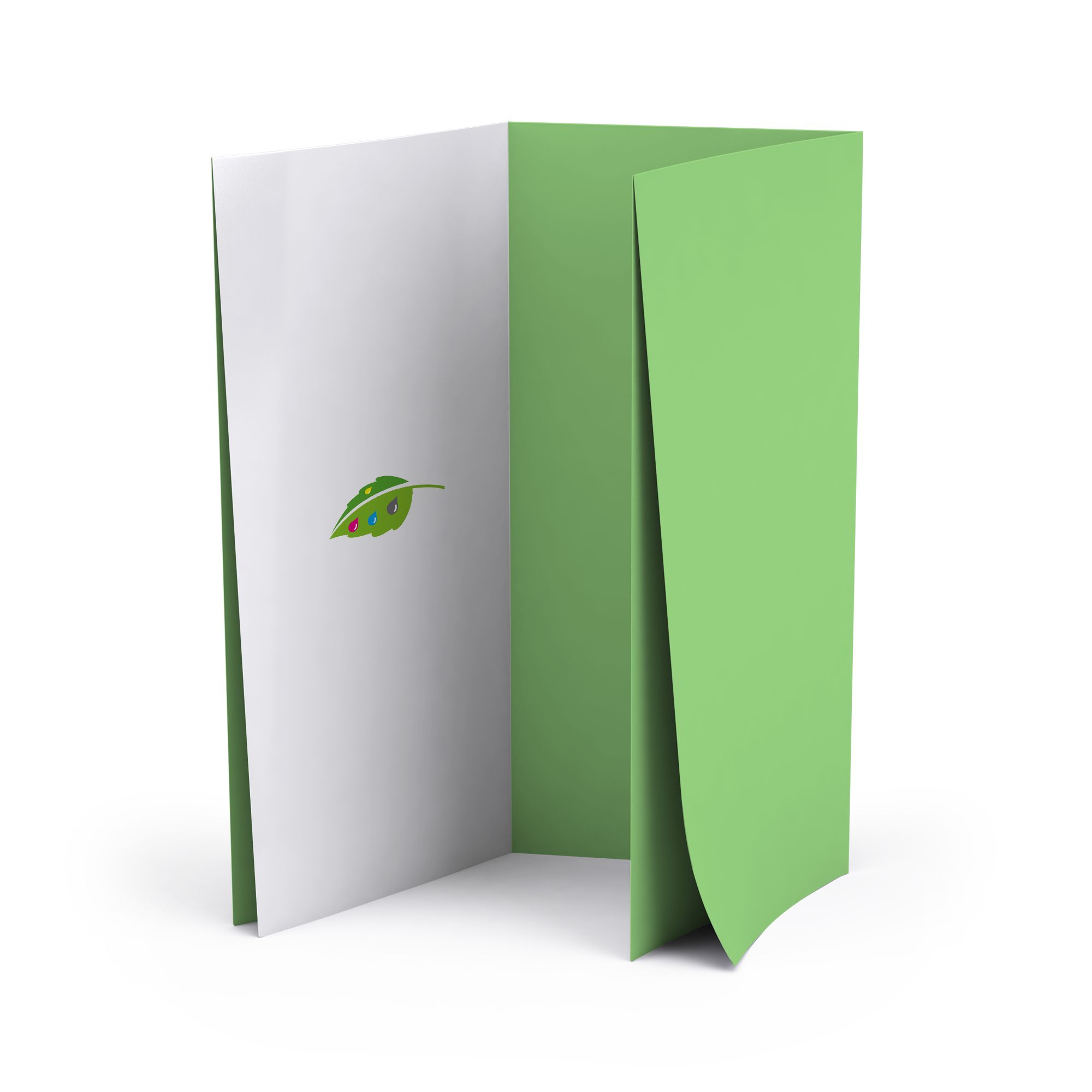 Pieghevoli, piega a croce e a portafoglio