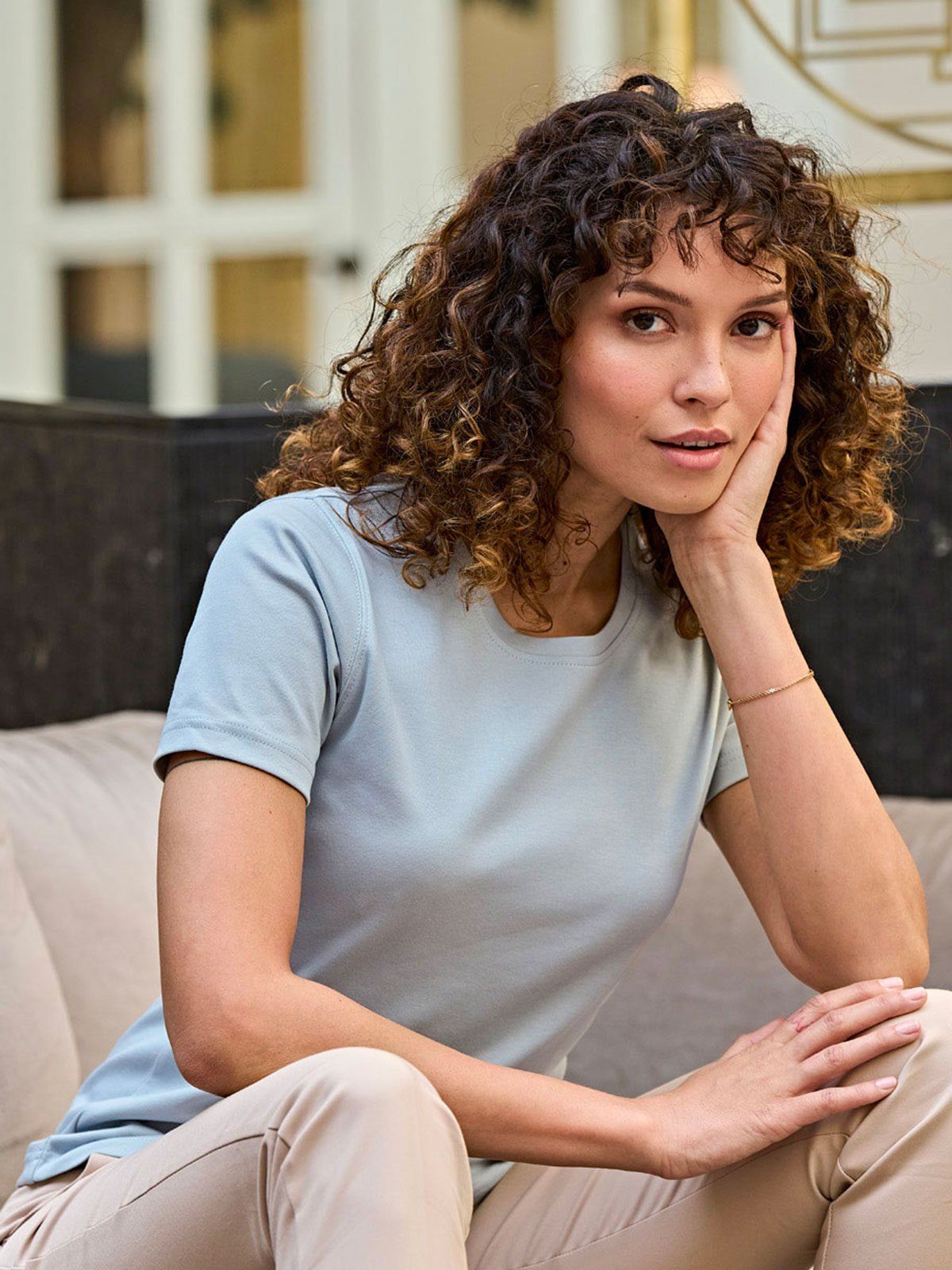 Ladies Interlock Tee - Tee Jays