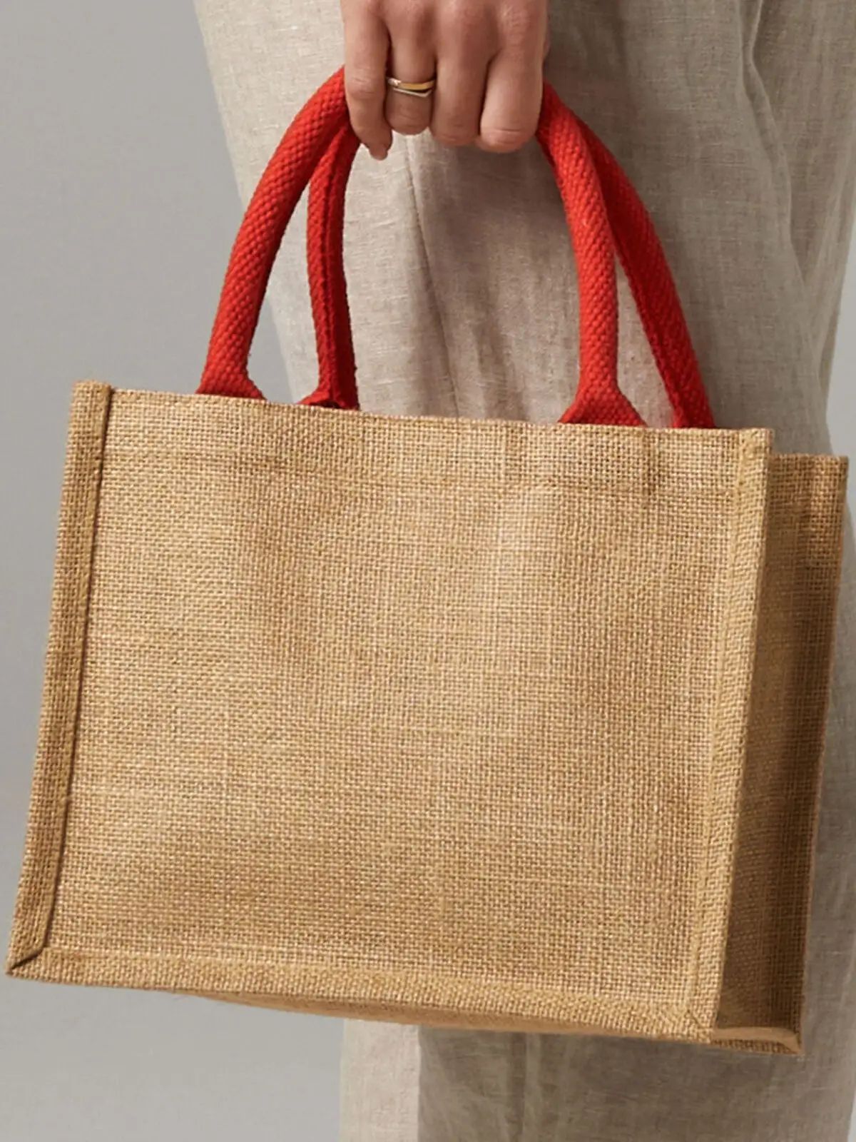 Jute Mini Gift Bag - Westford Mill