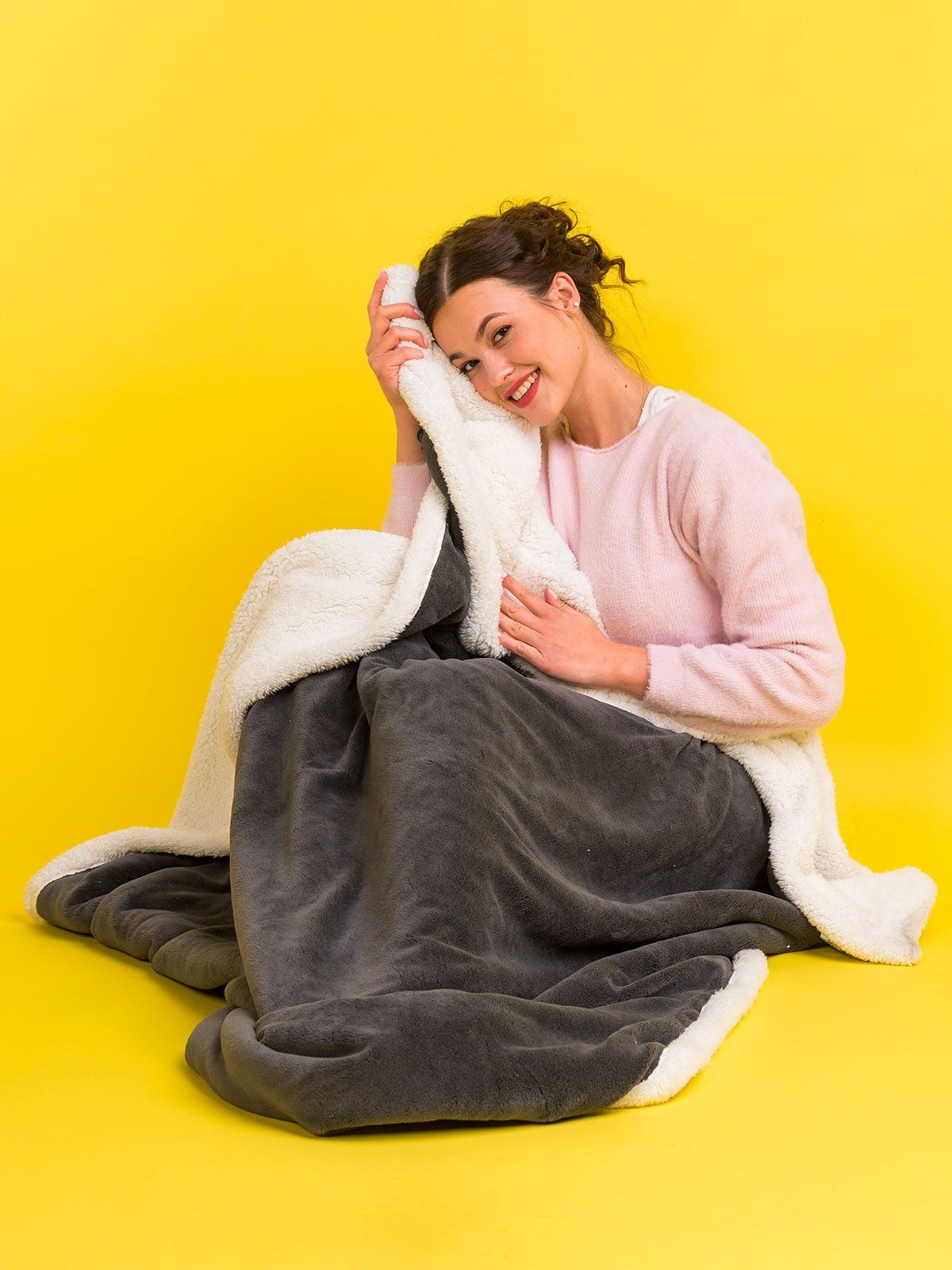 Sherpa Blanket 130x170 - Bear Dream