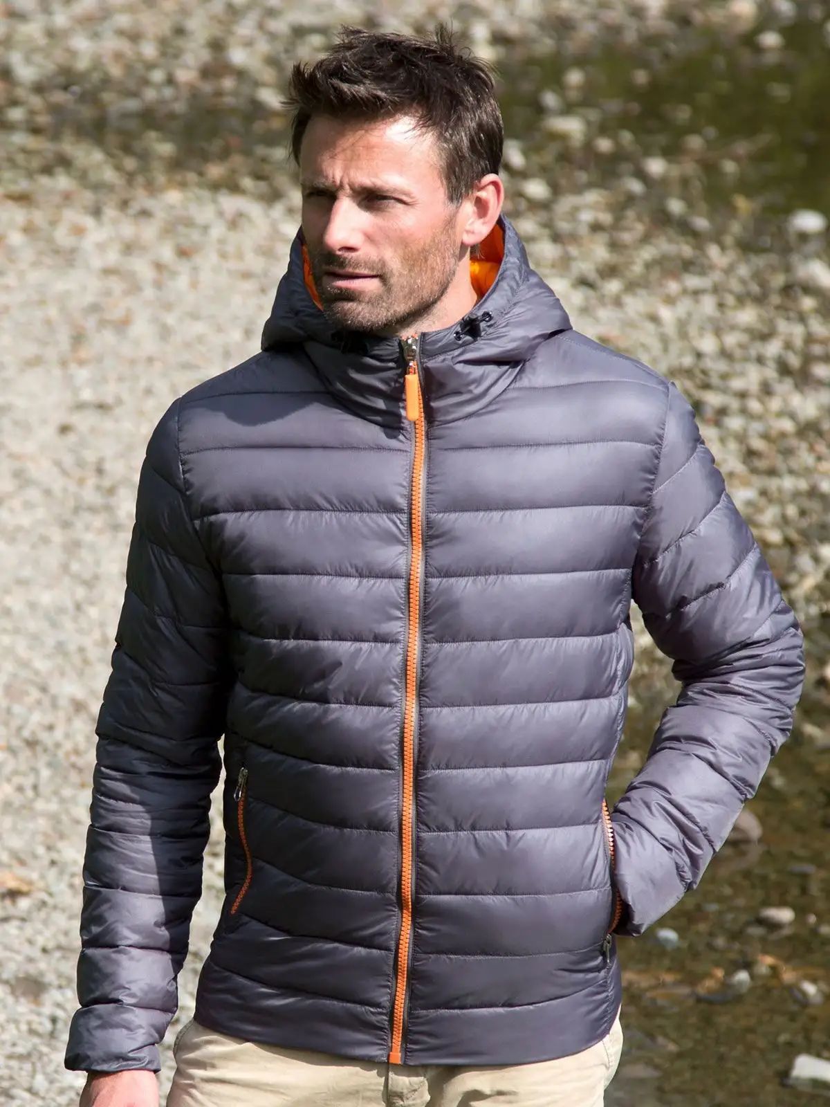 Mens Snow Bird Hooded Jacket - Result