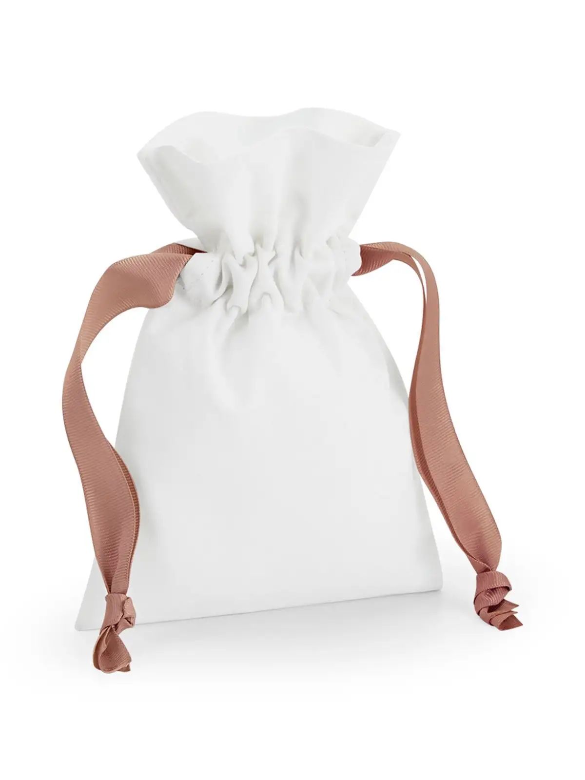 Cotton Gift Bag With Ribbon Drawstring - Westford Mill