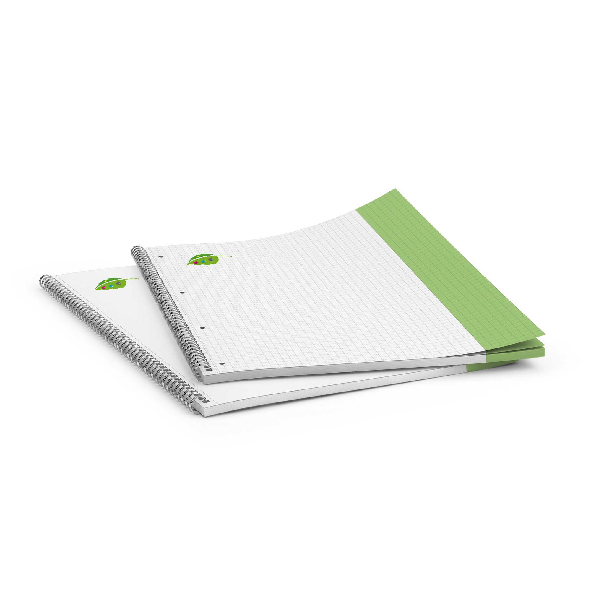 Quaderni spiralati con perforazione