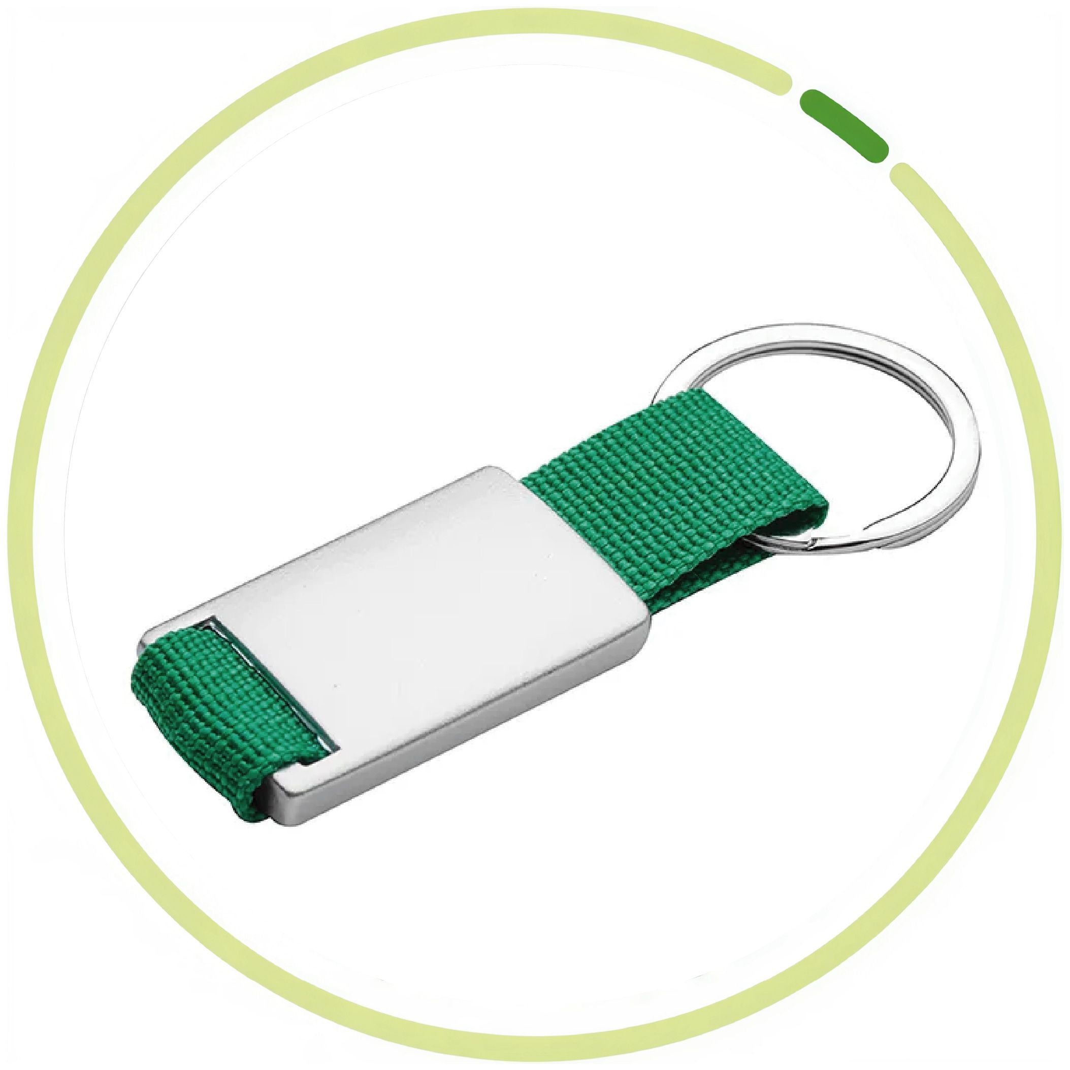 Portachiavi in metallo e plastica