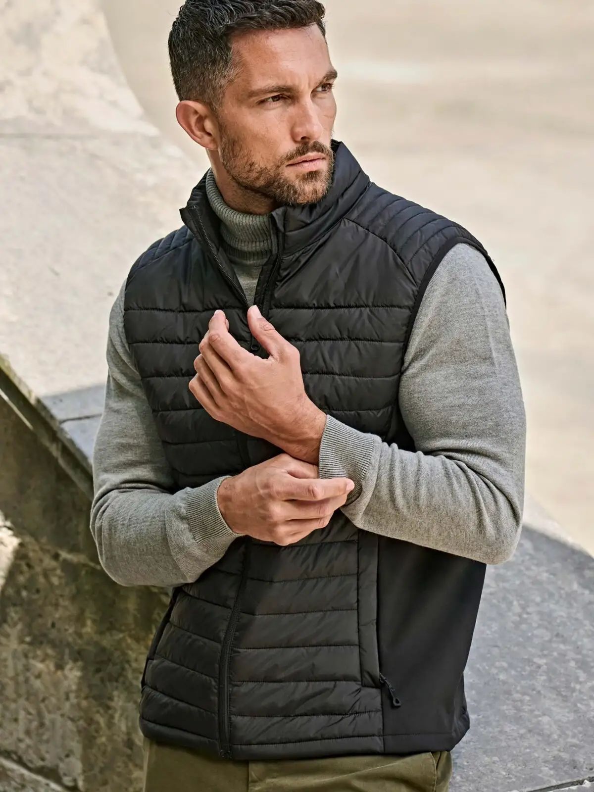Men's crossover bodywarmer - Tee Jays