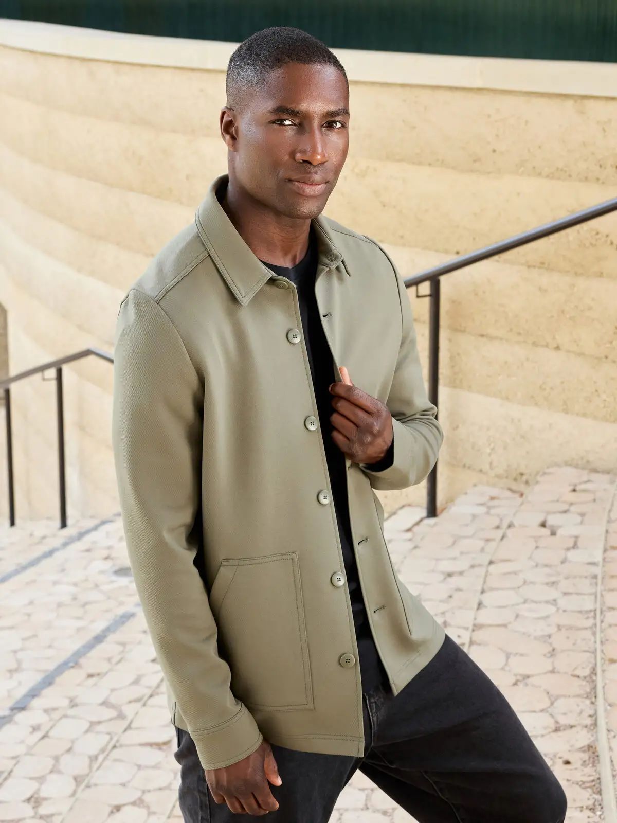 Shirt Jacket Unisex OCS Blended & GRS - Daiber