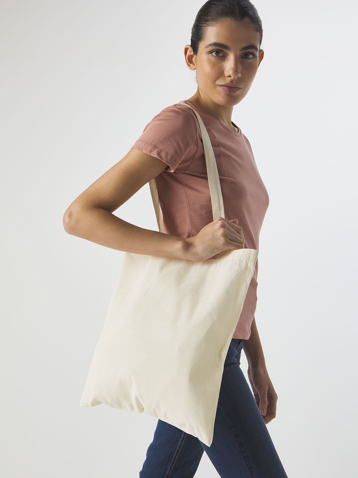 Shopper - Organic Premium Bag - Black Spider