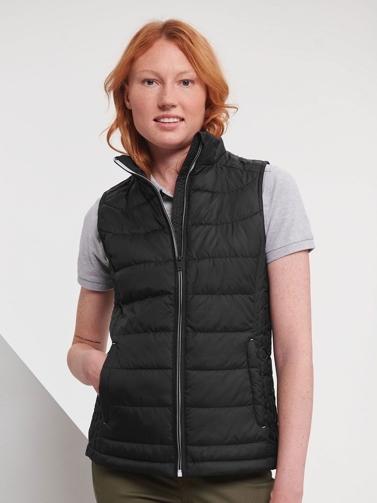 Ladie's Nano Bodywarmer - Russell