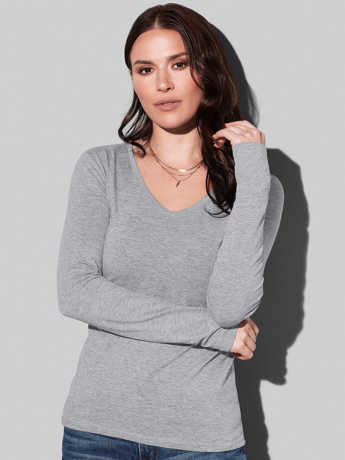 Stretch-T Long sleeve women  - Stedman