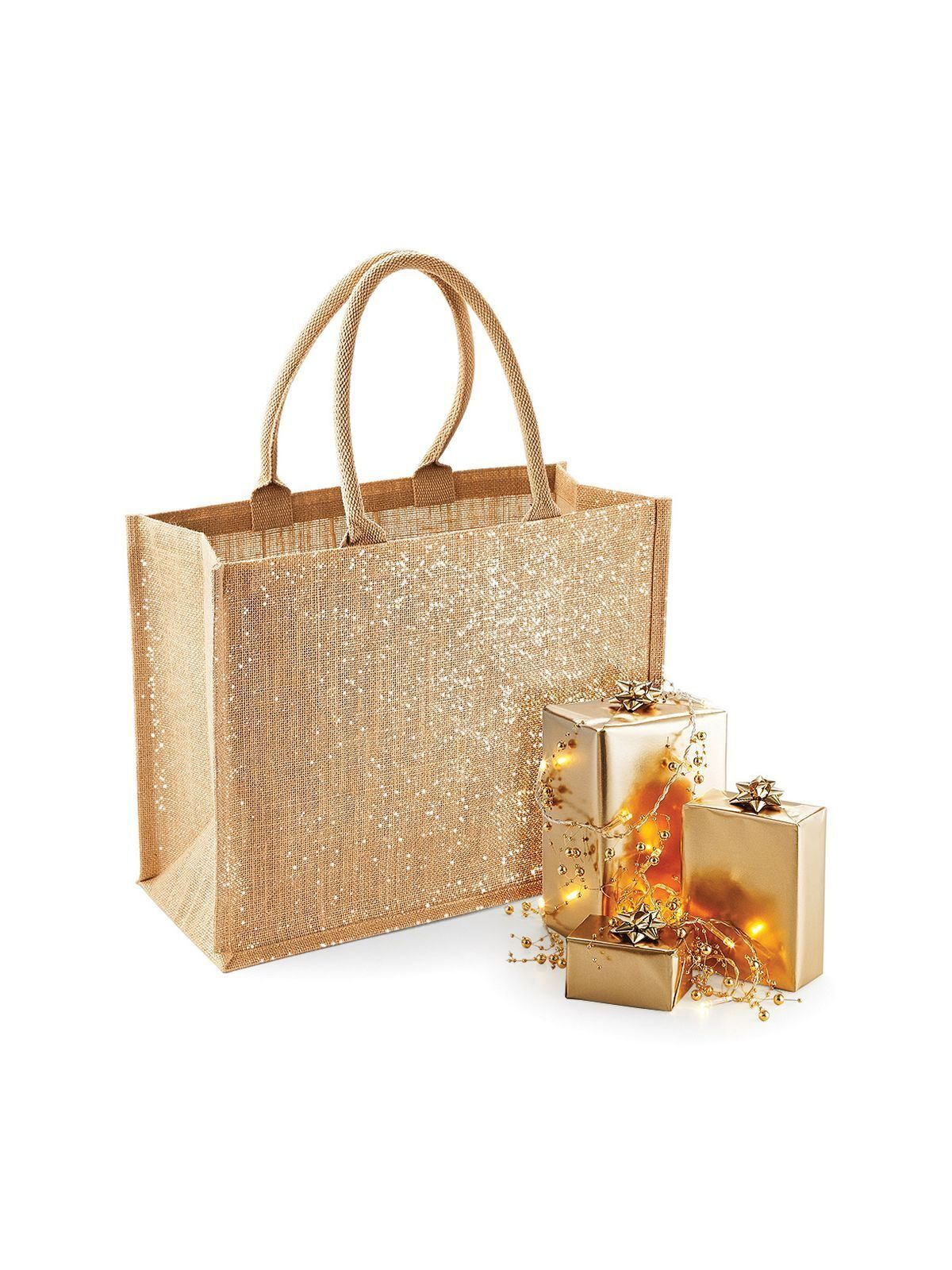 Shimmer Jute Shopper - Westford Mill