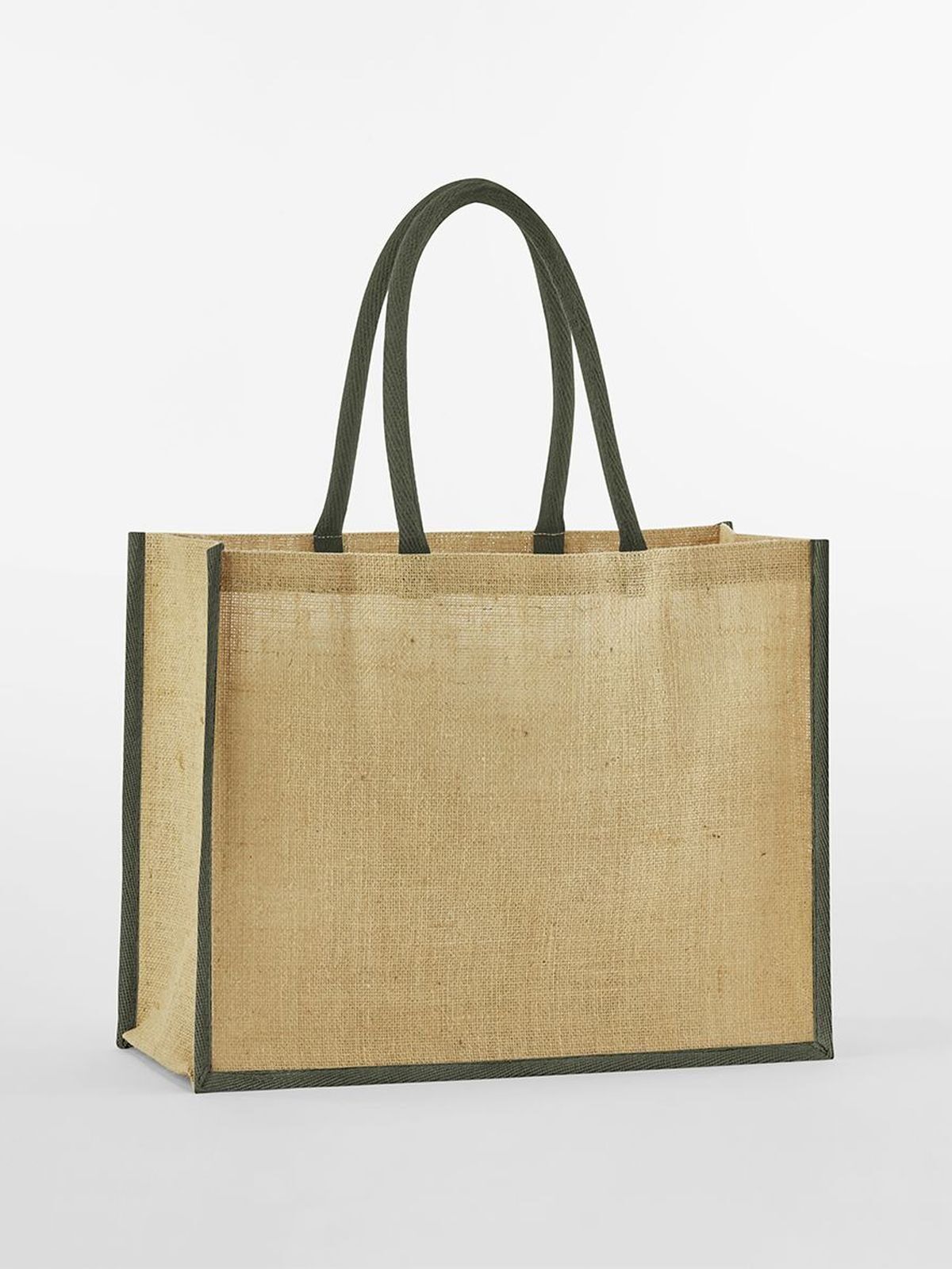 Natural Starched Jute Classic Shopper - Westford Mill