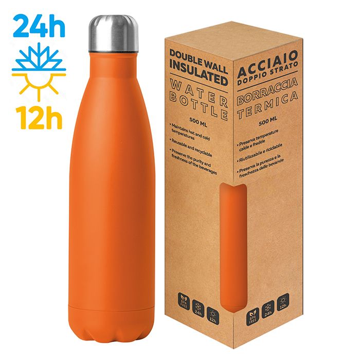 STEEL MAT BOTTLE 500