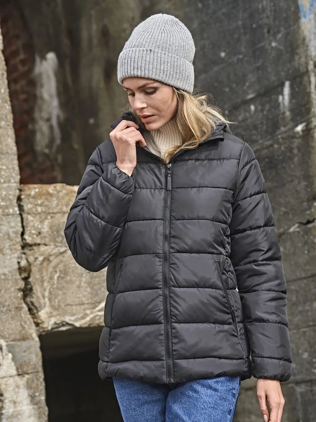 Womens Lite Hooded Jacket - Tee Jays