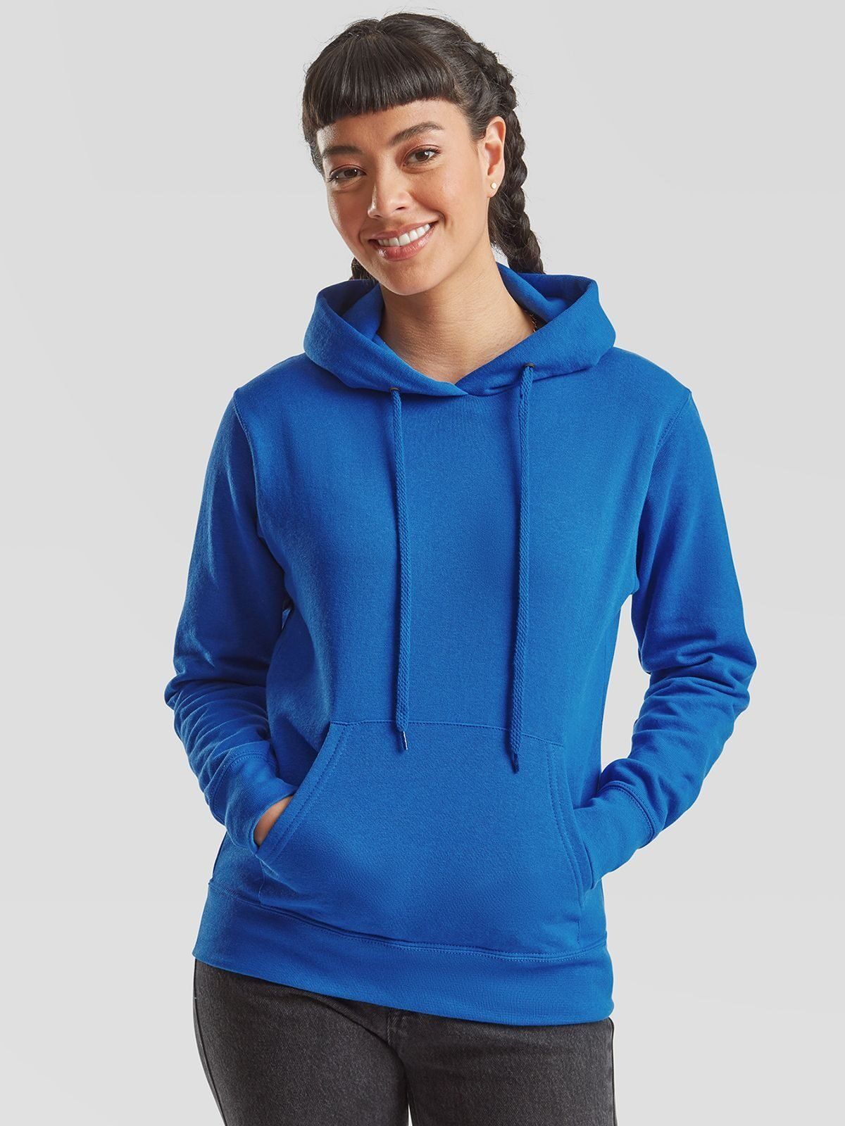 Ladies Classic Hooded Sweat - Fruit of the Loom