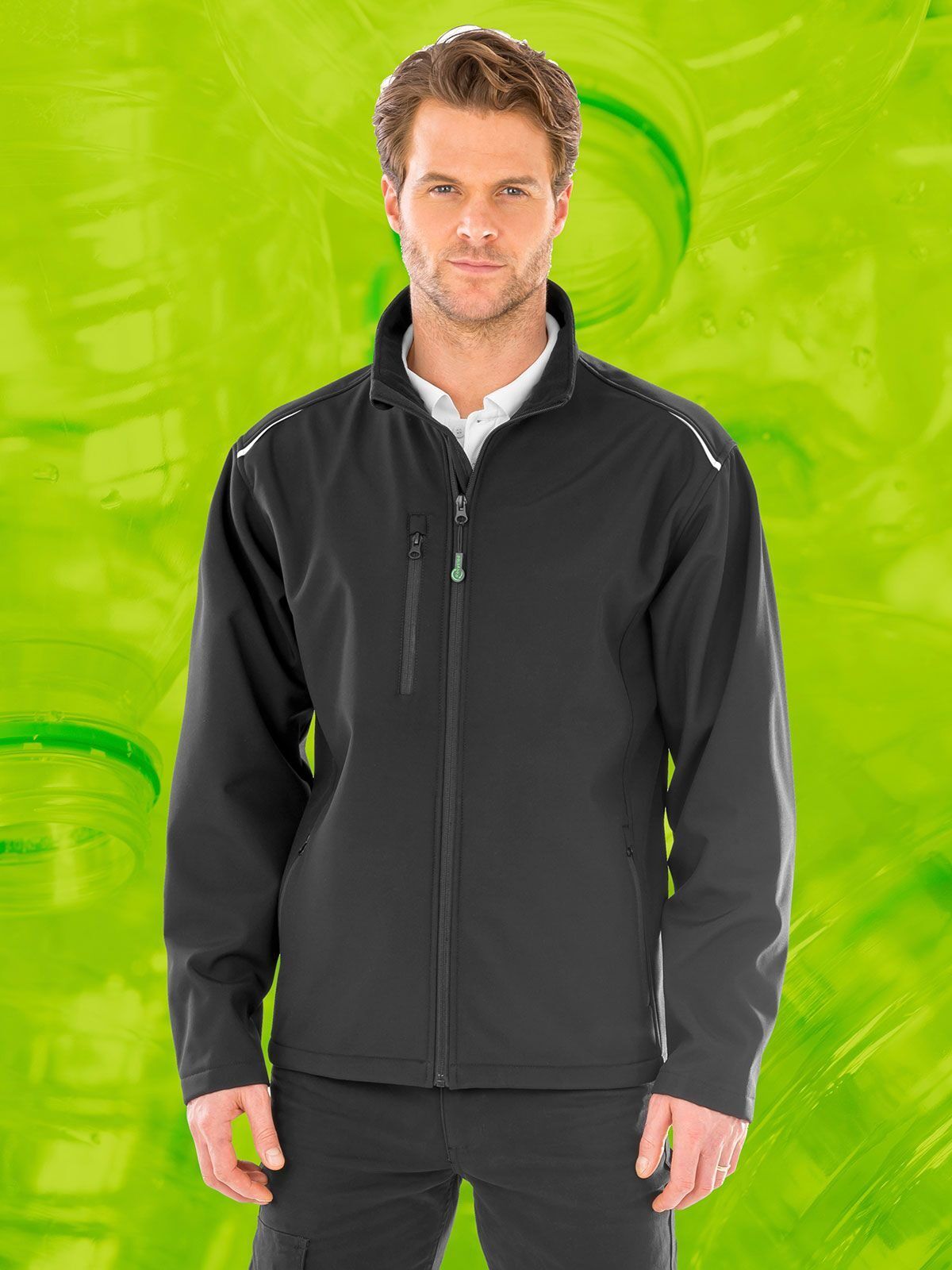 Recycled 3-Layer Printable Softshell Jacket - Result