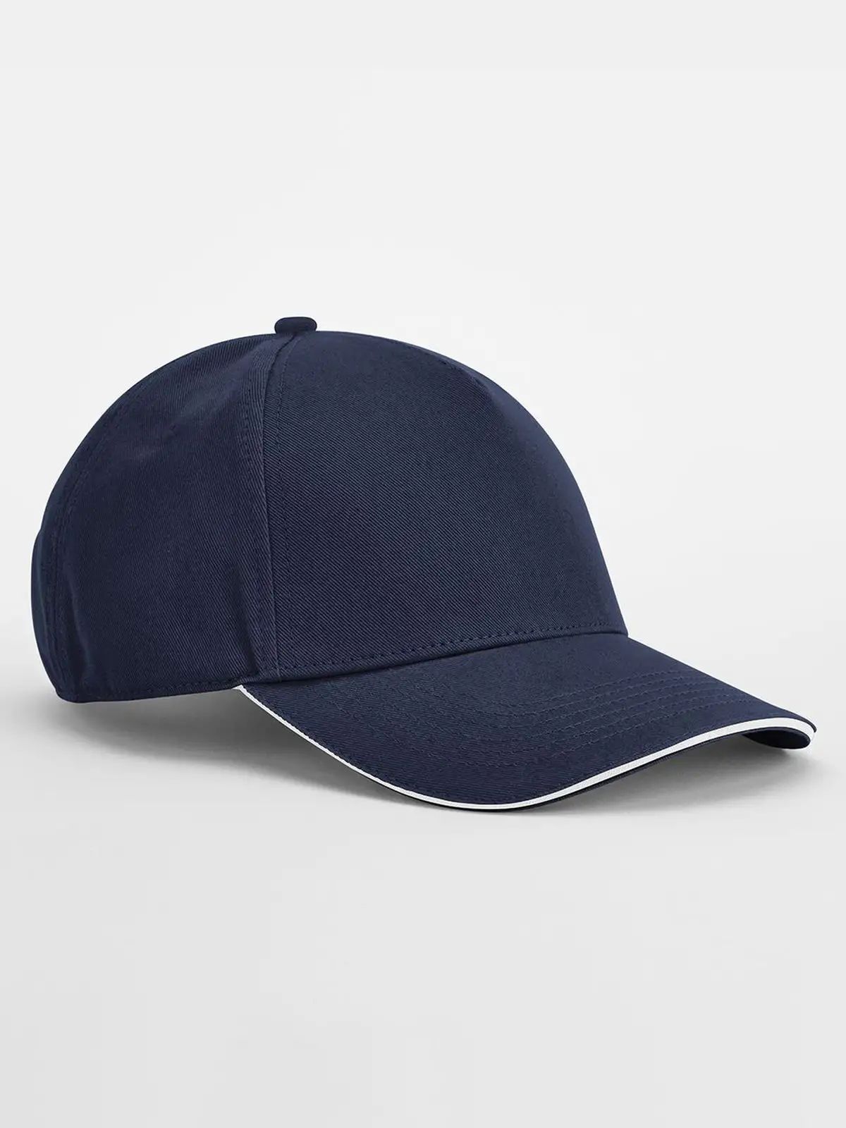 EarthAware?? Classic Organic Cotton 5 Panel Cap -  Sandwich Peak - Beechfield