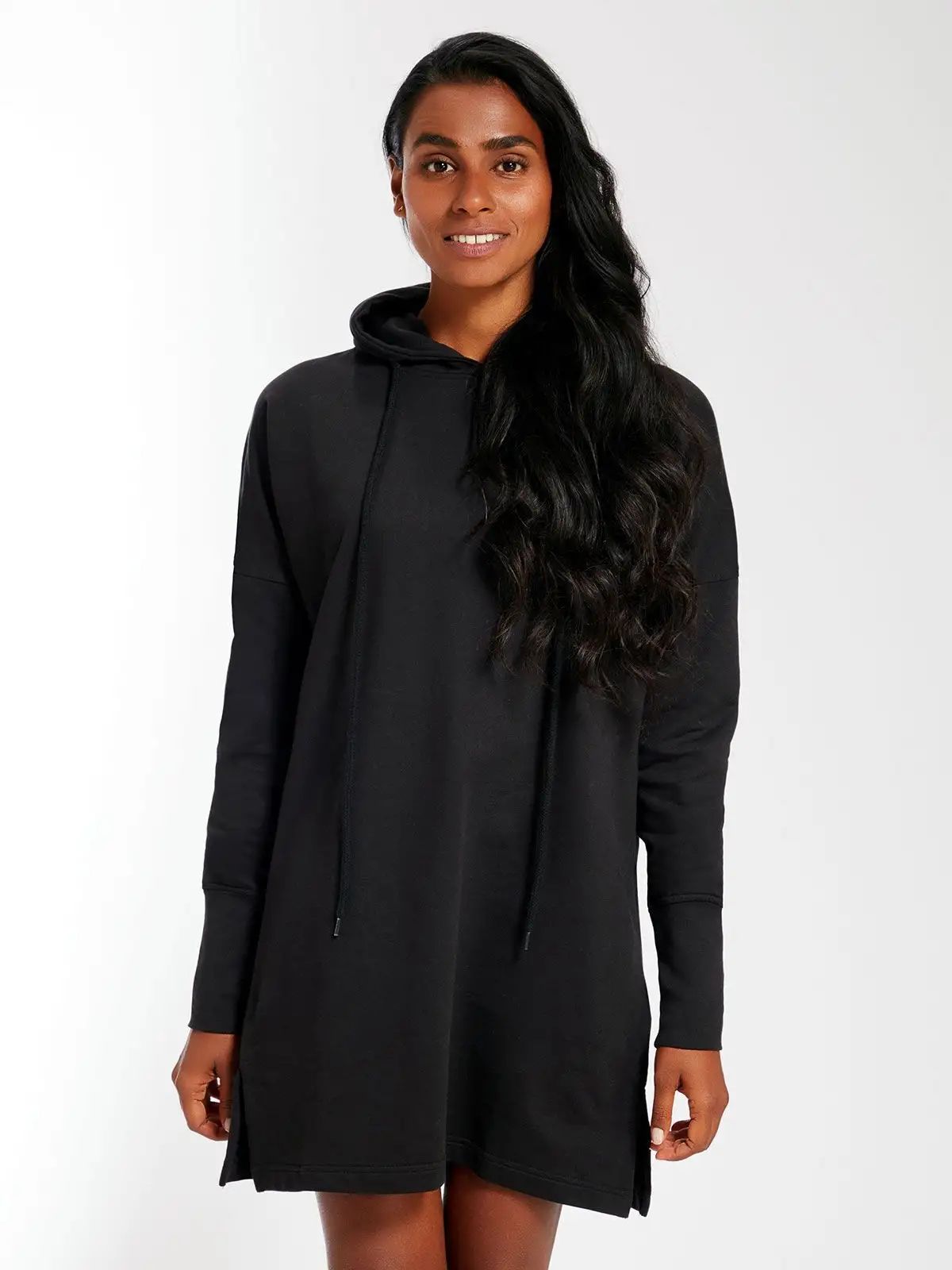 Women's Hoodie Dress - Mantis