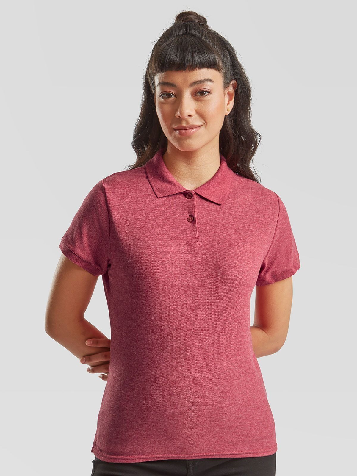 Ladies 65/35 Polo - Fruit of the Loom